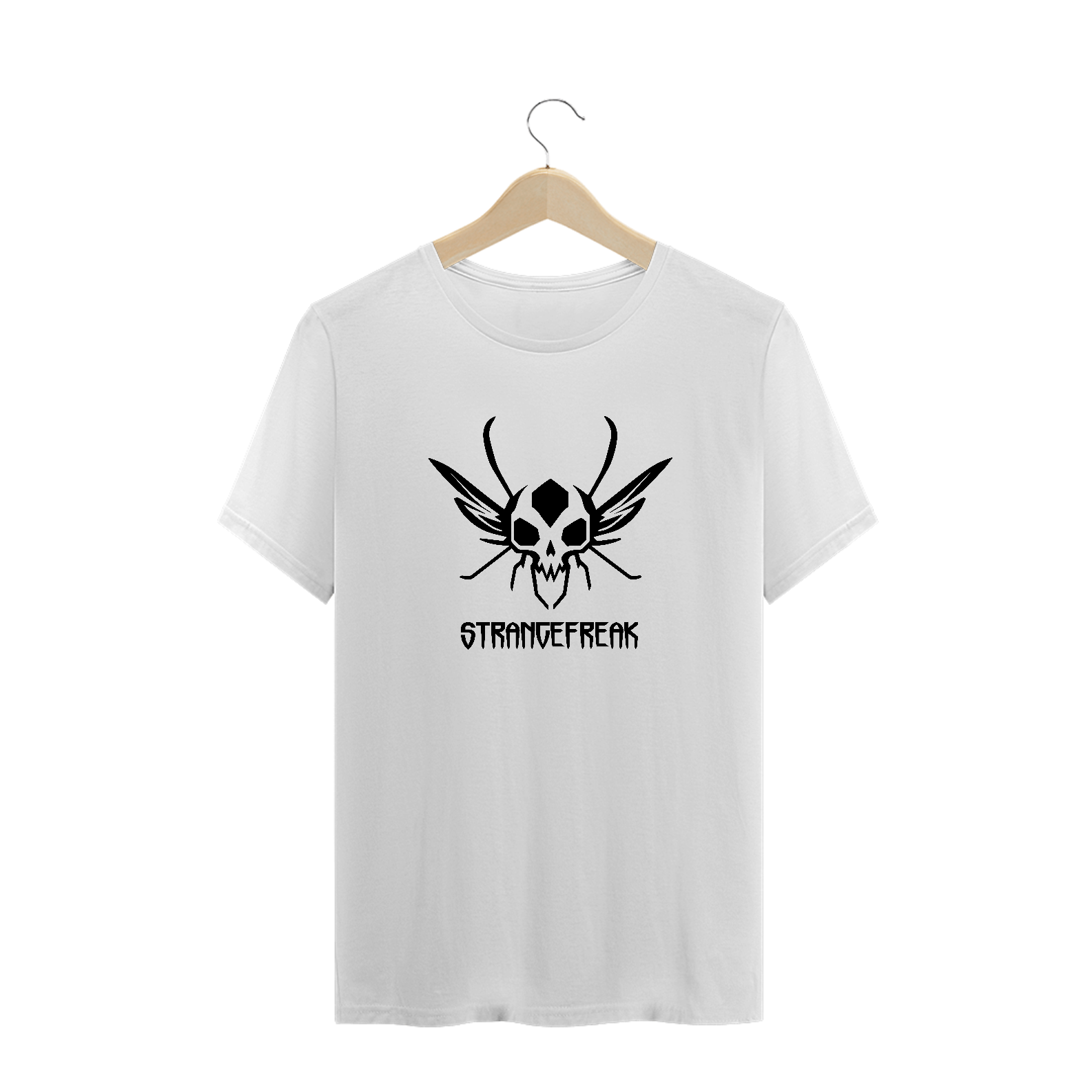 Camiseta Plus Size - Strangefreak Fly - Logo Preta