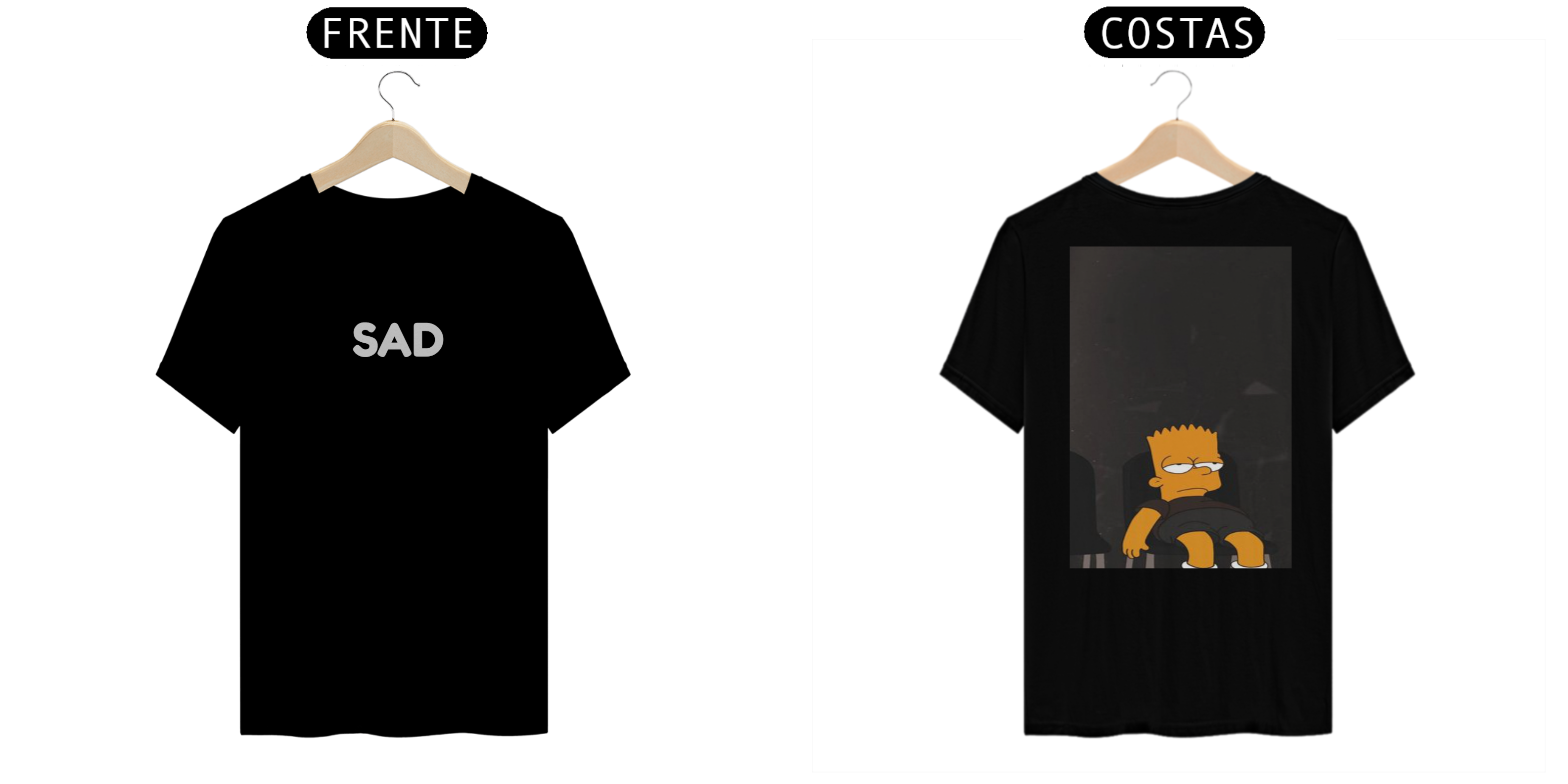 Camiseta | Sad Bart Simpson