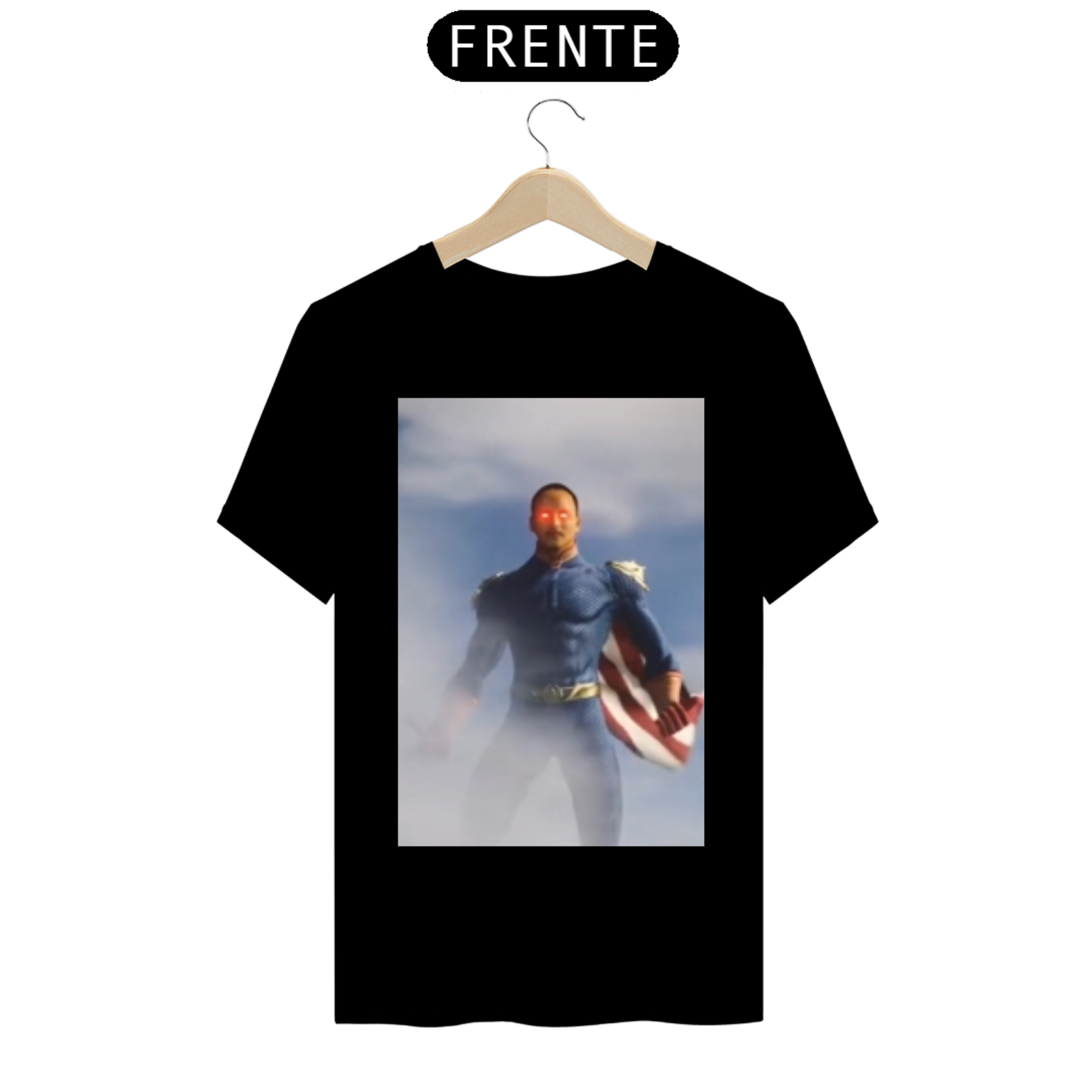 T-Shirt Prime - Capitão Blue Pen (Meme)