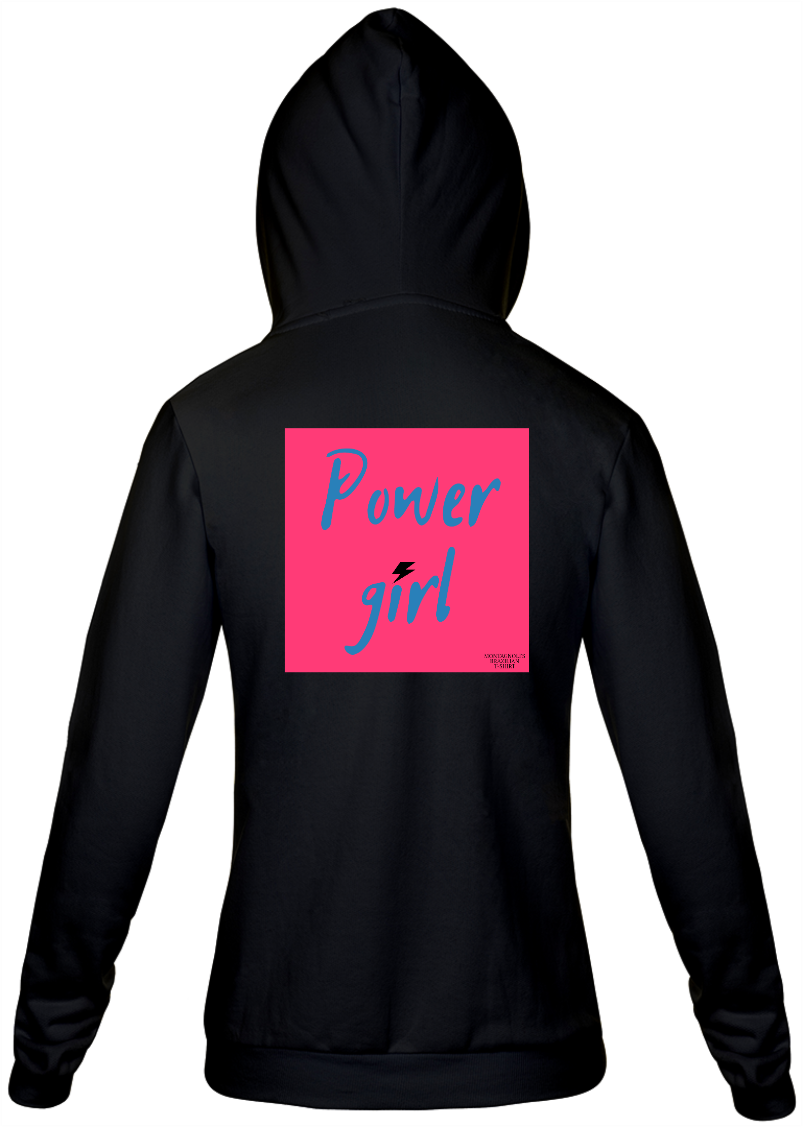 Moletom Capuz Power Girl 