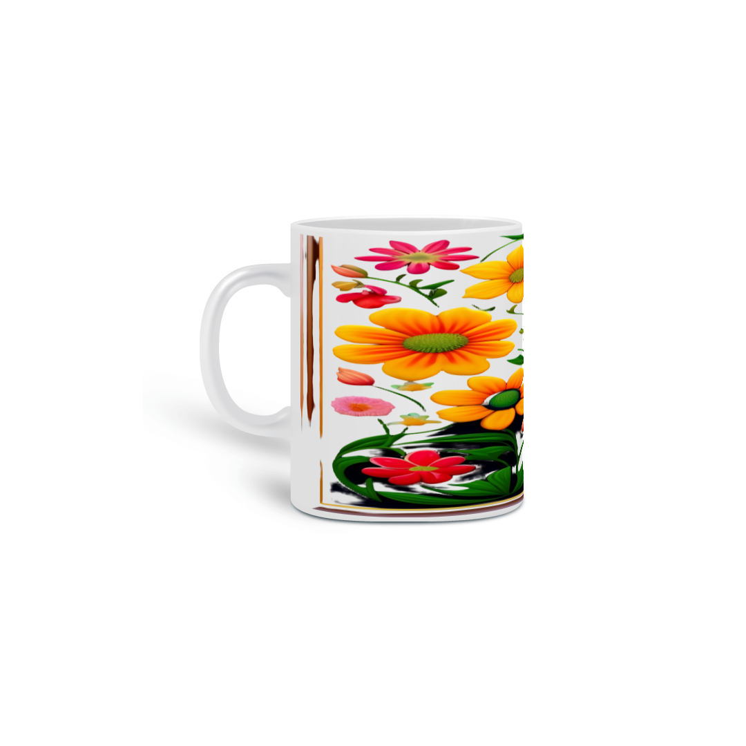 Caneca Flor