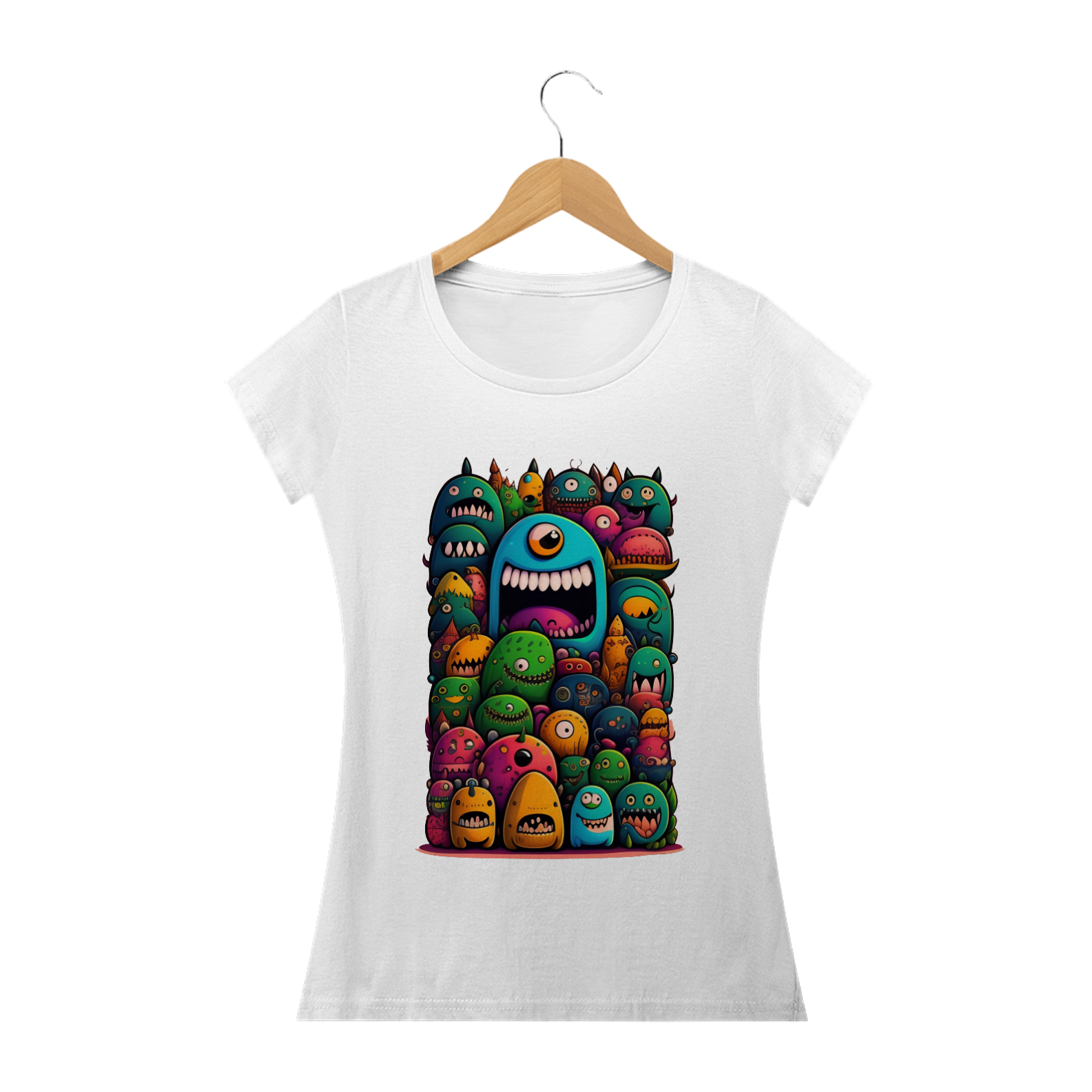 Camisa - Many Monsters