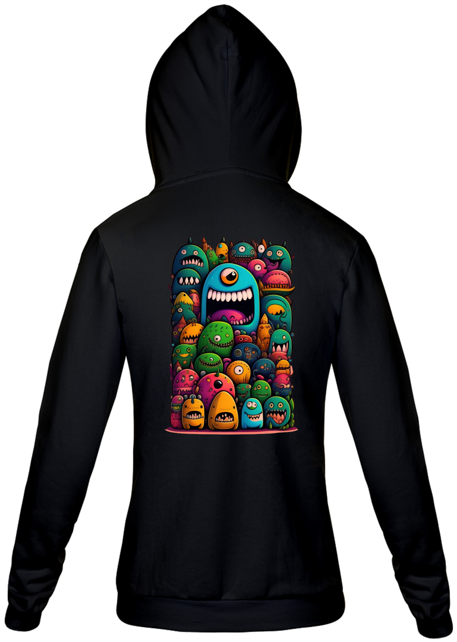 Many monsters - Moletom