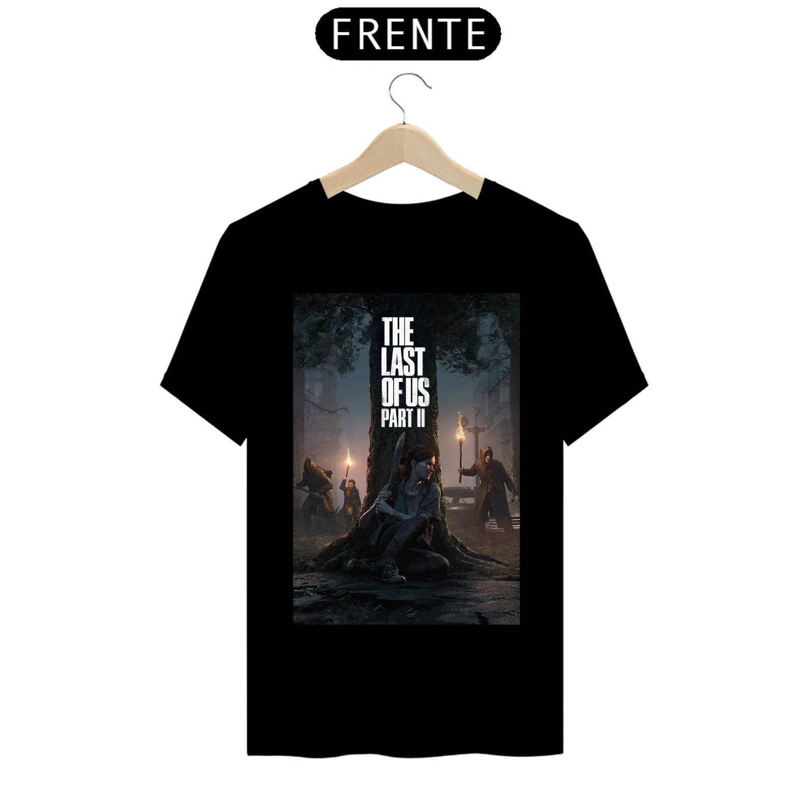 Nome do produto: Camiseta The Last Of Us Part 2 Ellie