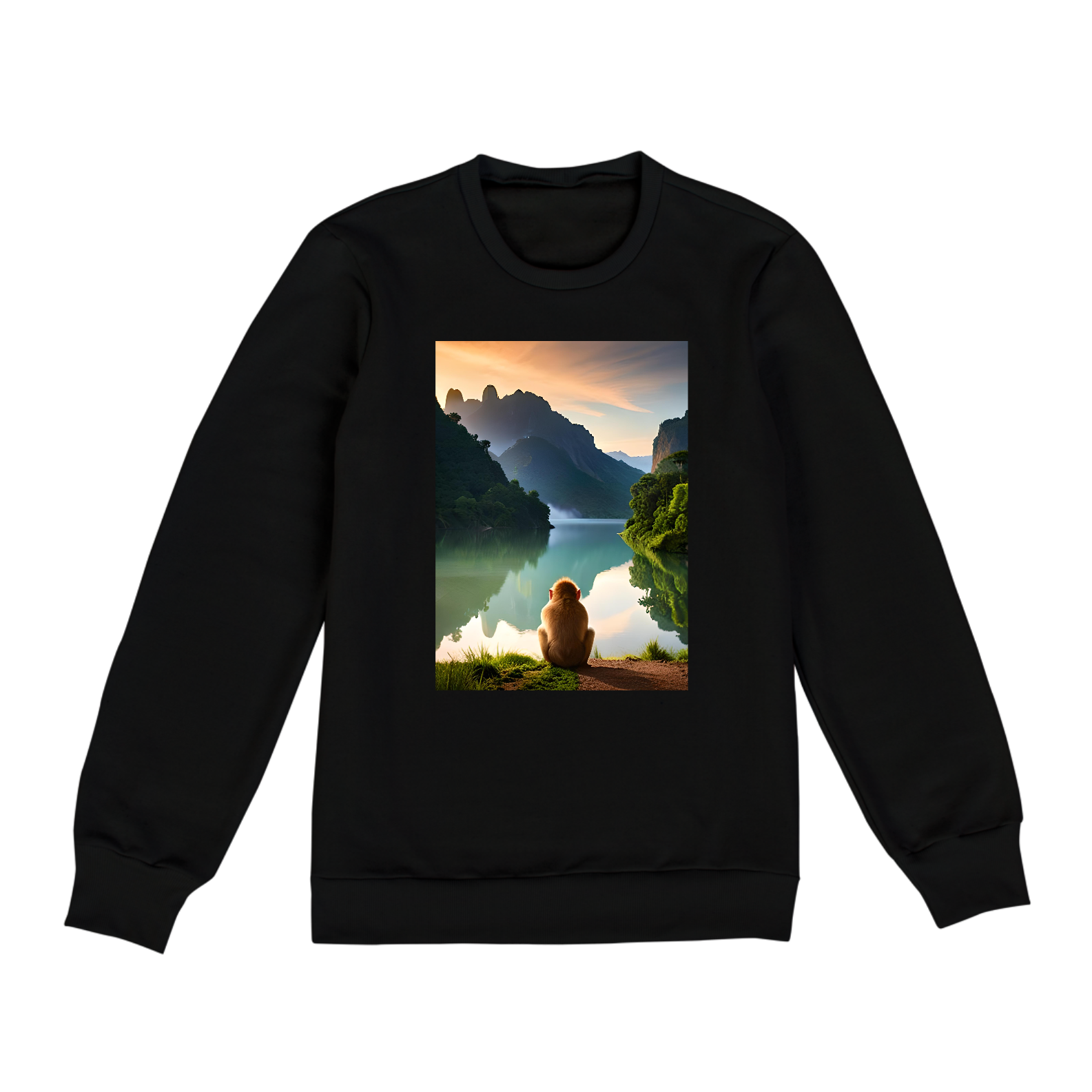 Moletom Monkey Business: Conforto e Estilo com um Toque de Aventura!