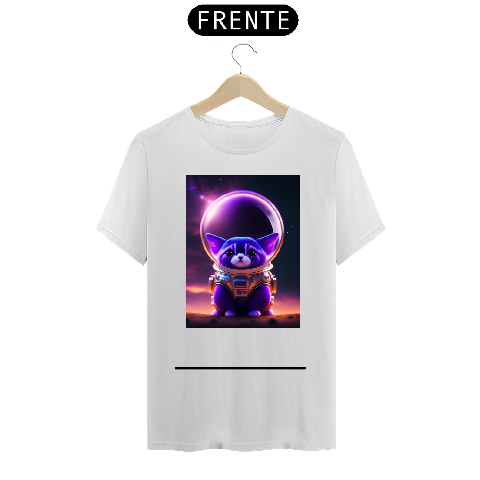 Camisa alien de estimação fofo