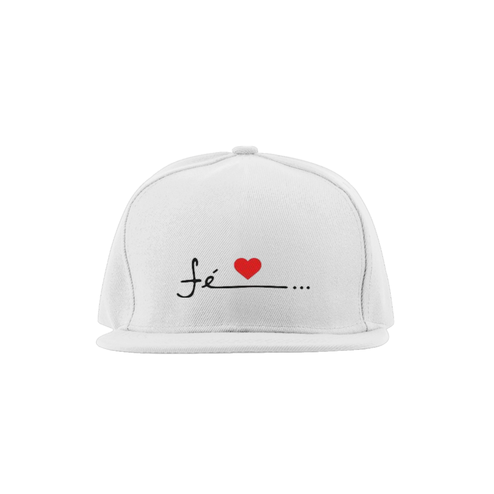 Boné Qualit escrito Fé