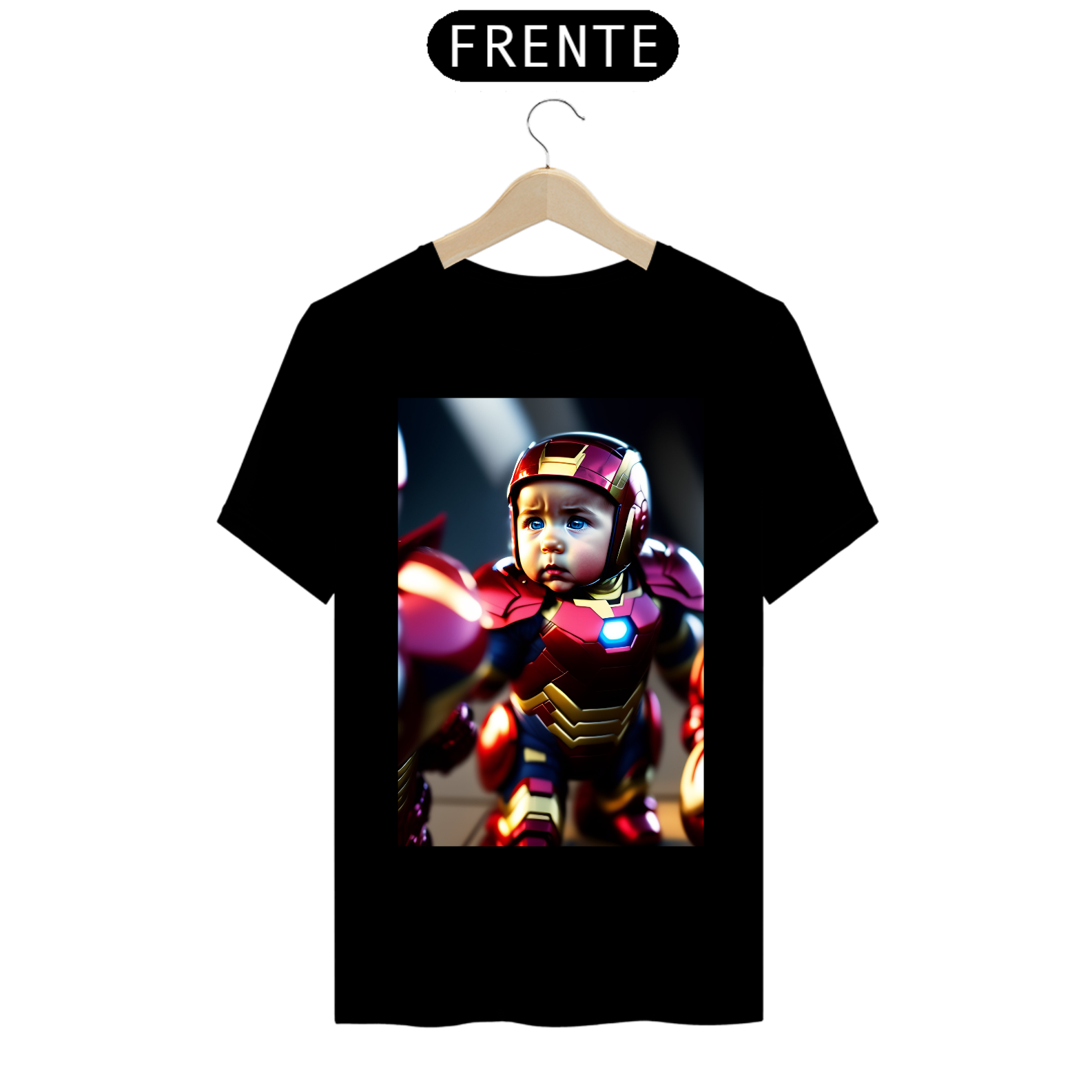 Camisa Baby Iron Man