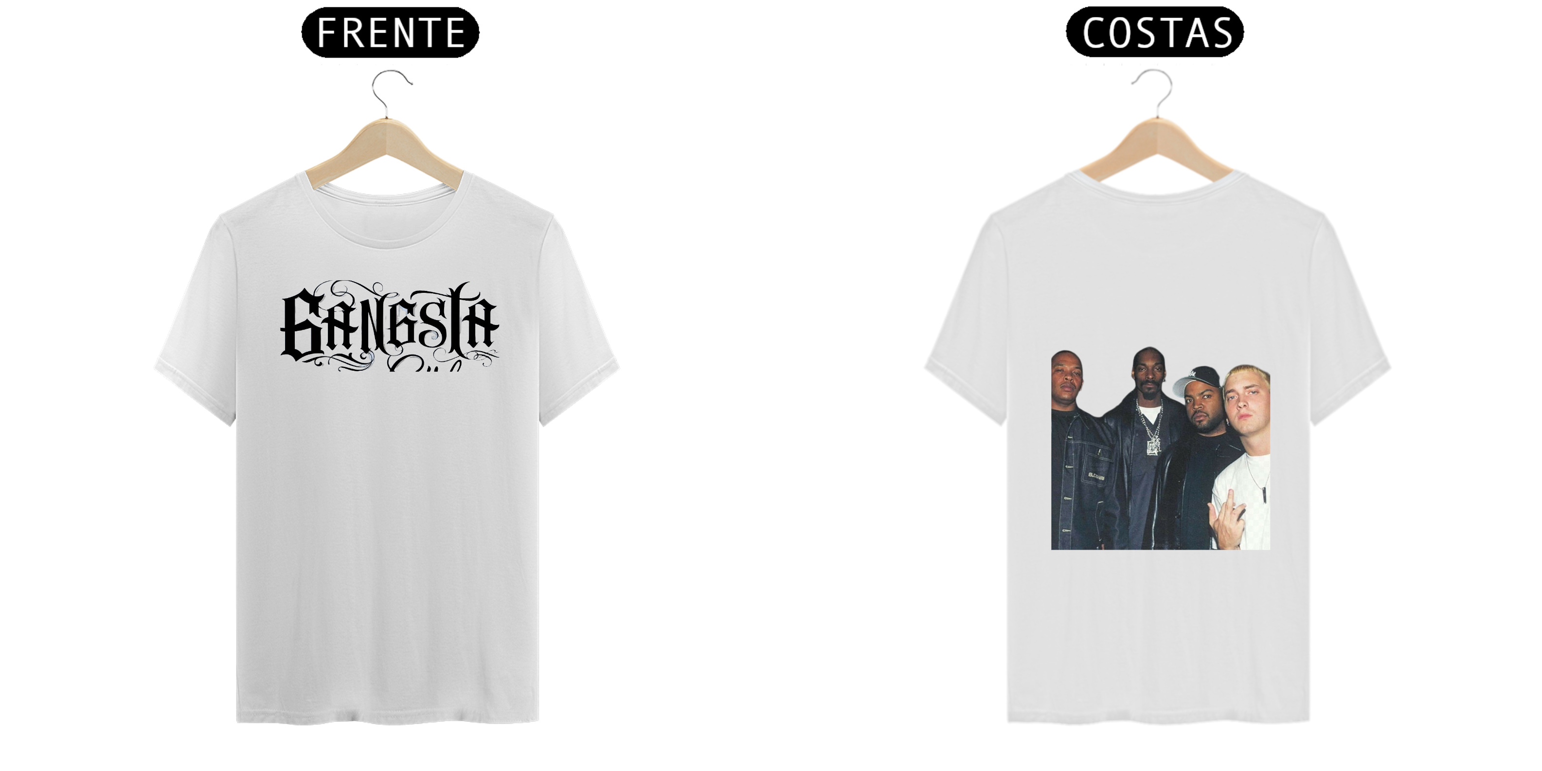 Nome do produto  Camiseta branca clássica 