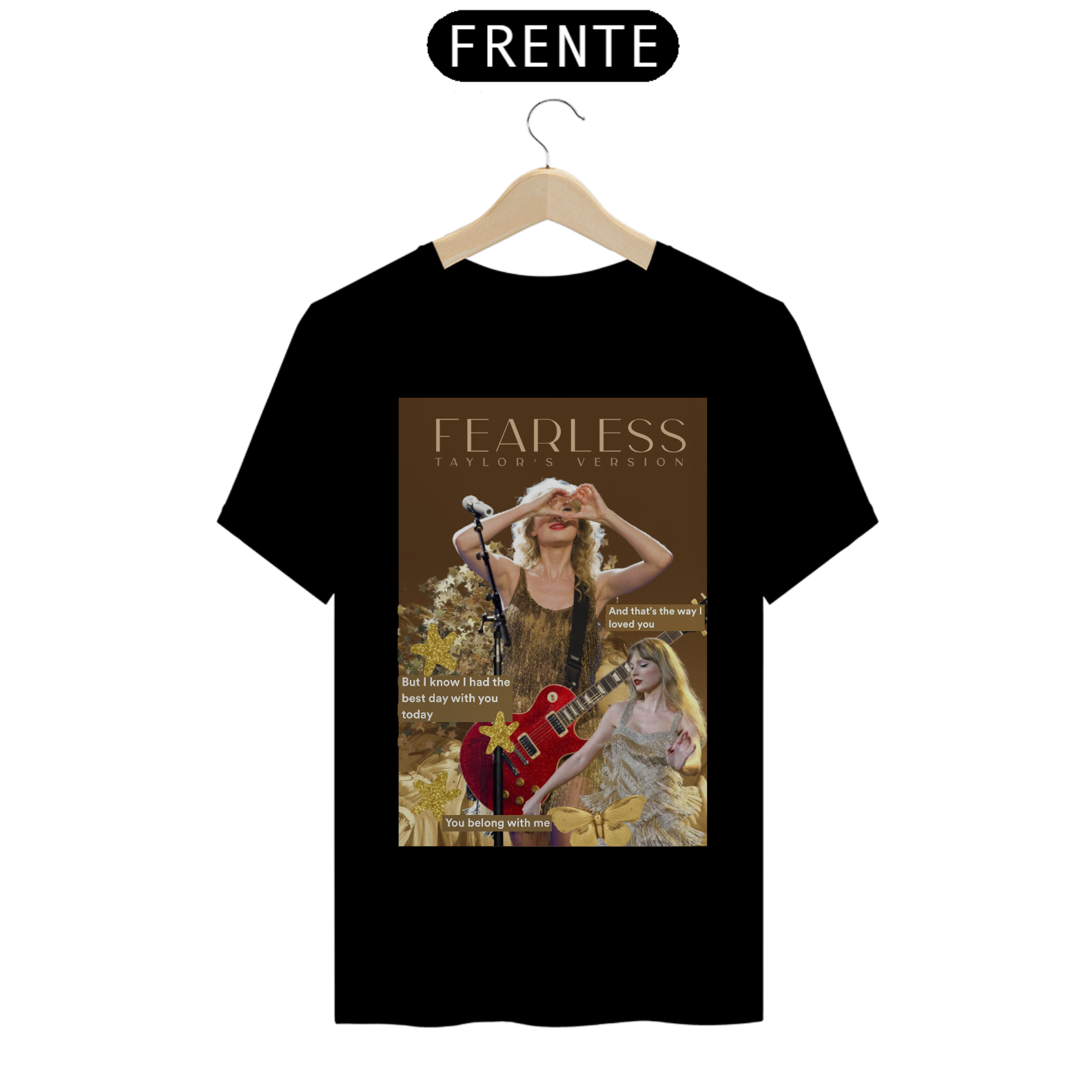 Camiseta The Eras Tour - The Fearless Era