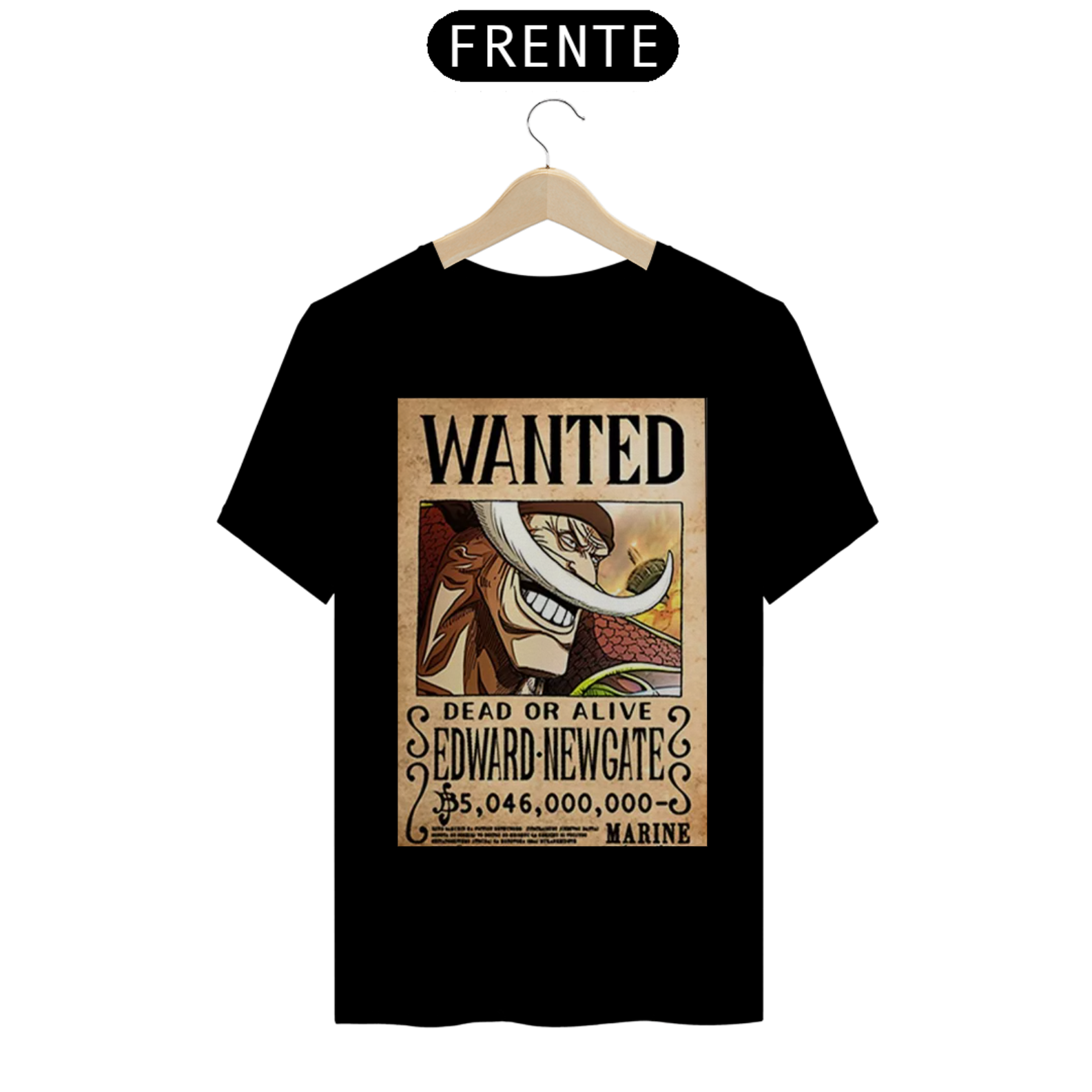 camisa cartaz barba branca 
