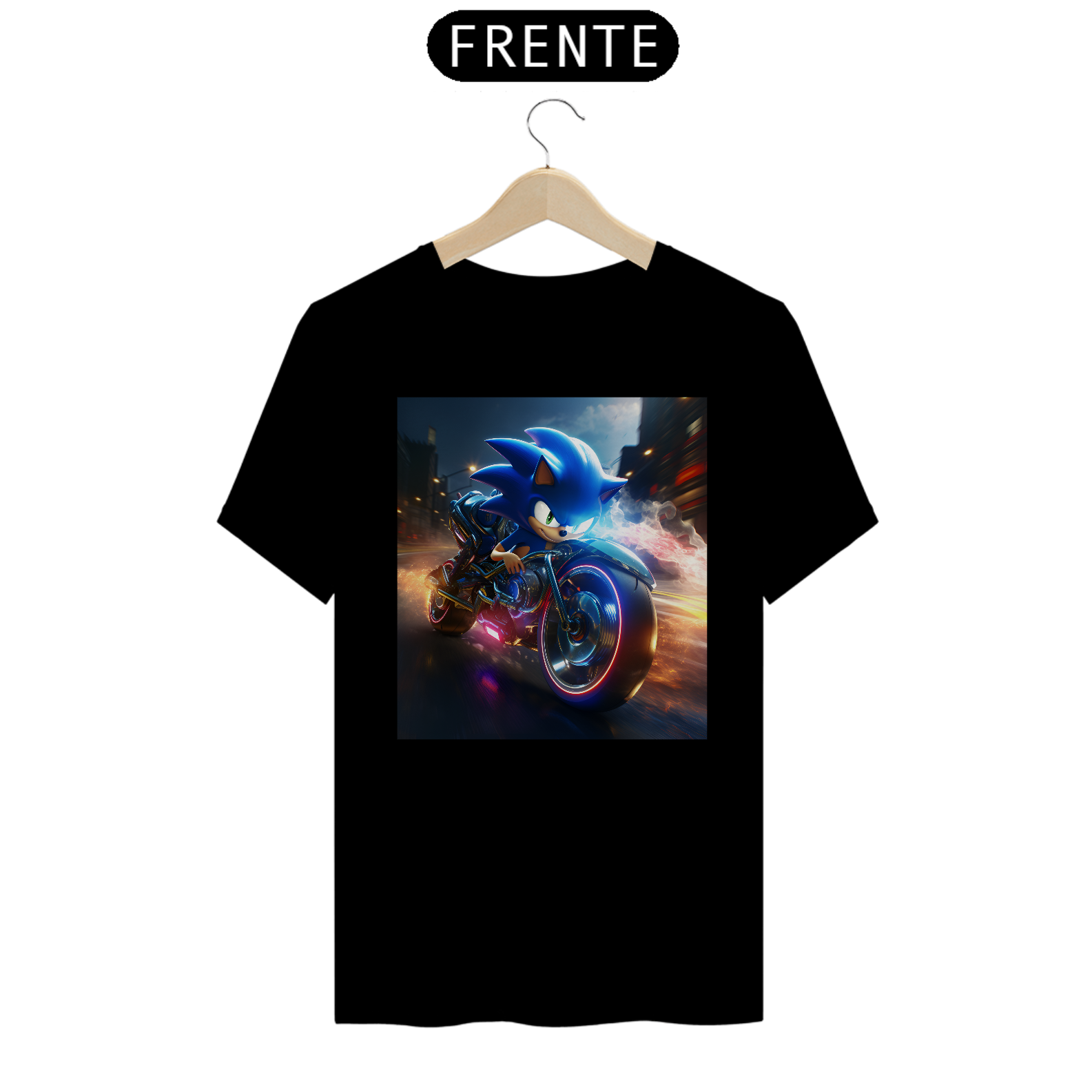 Nome do produto: Camiseta Sonic | Coleção personagem | Lendário Brasil