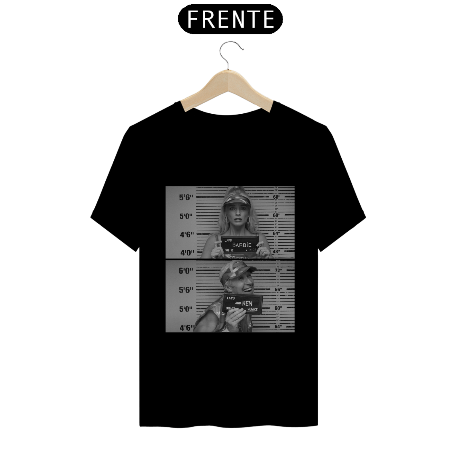 Camiseta Barbie prisão