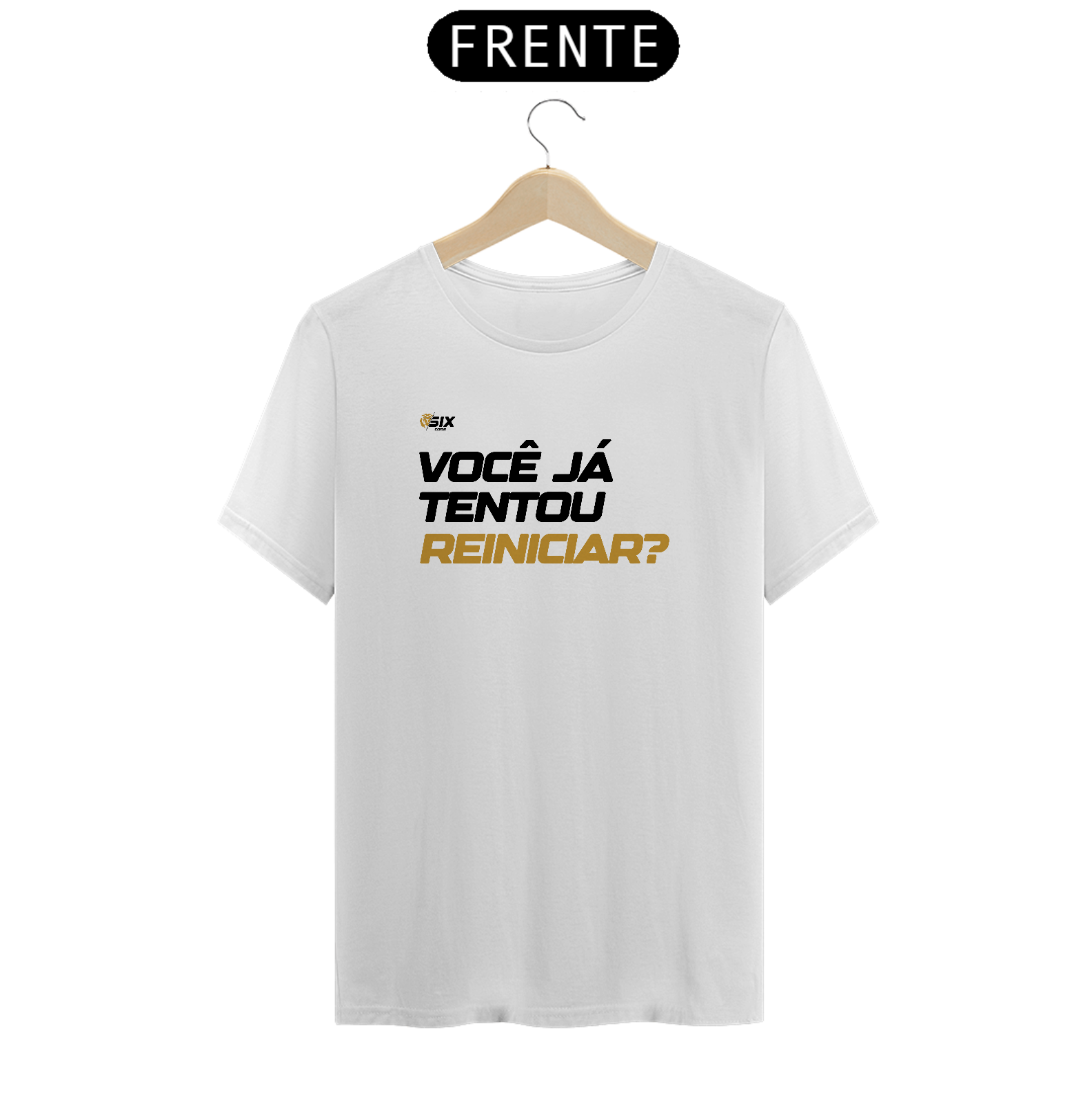Camisa SixCore Branca - Reiniciar