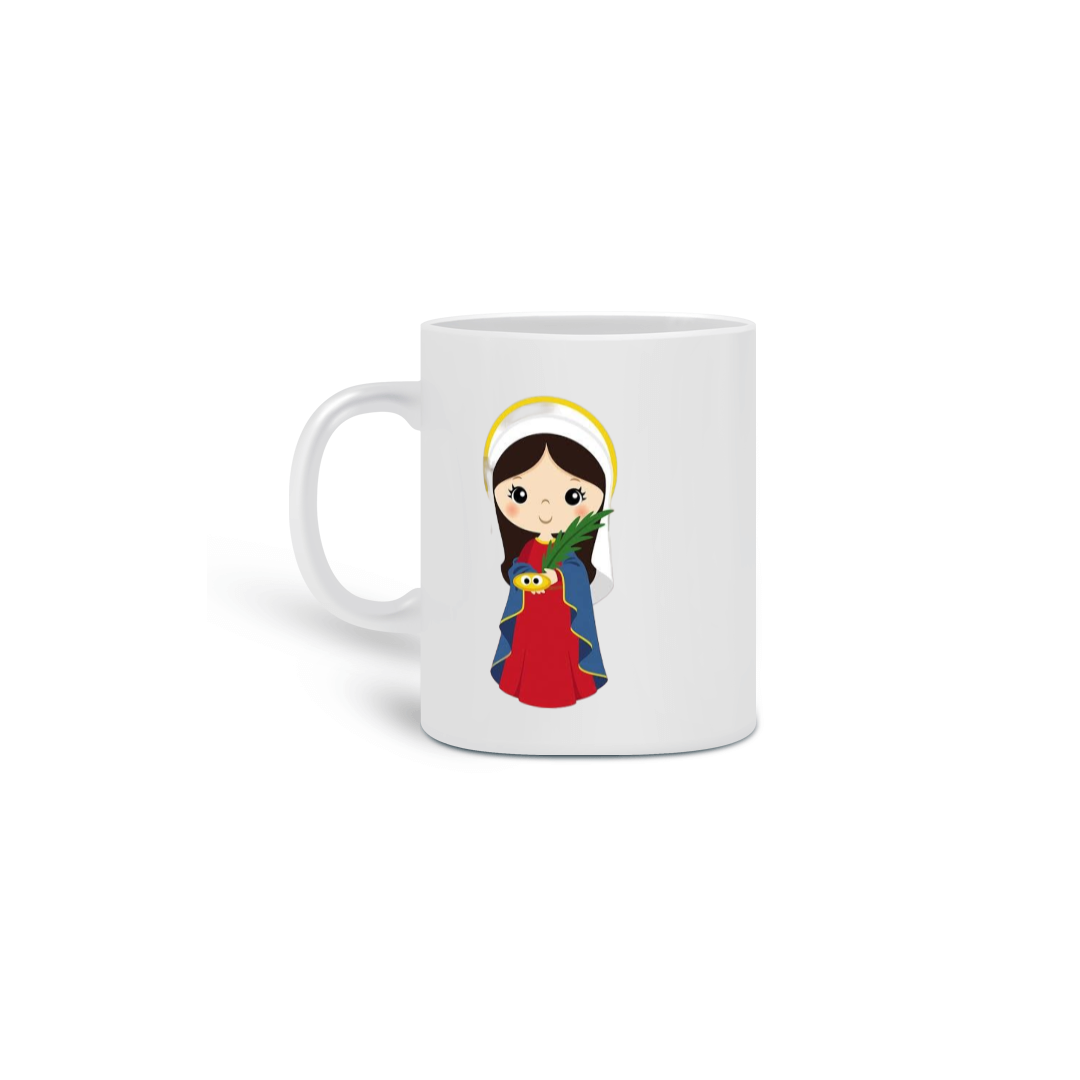 Nome do produto: Caneca Santa Luzia