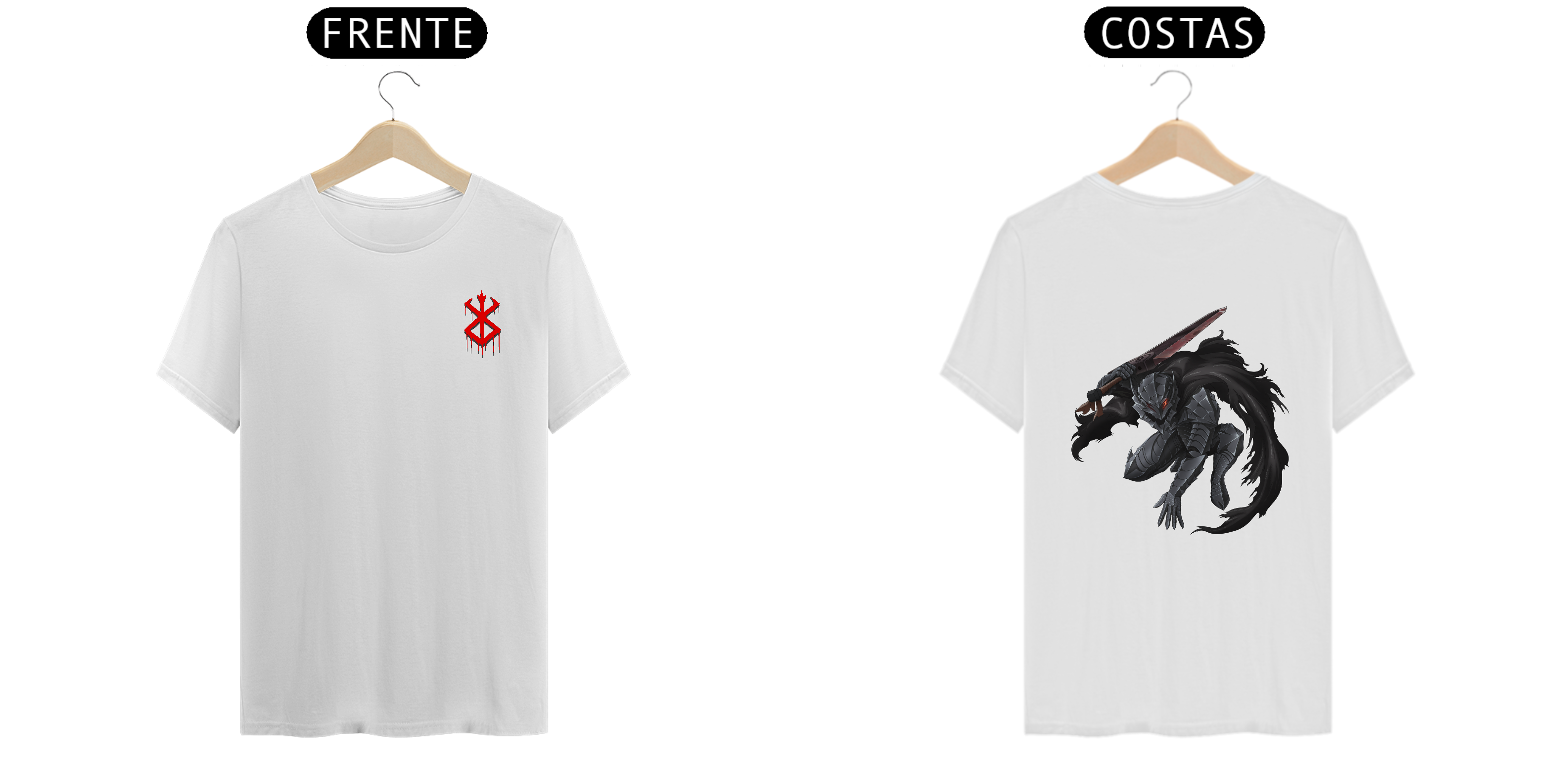 Camisa Berserk - Guts - B001