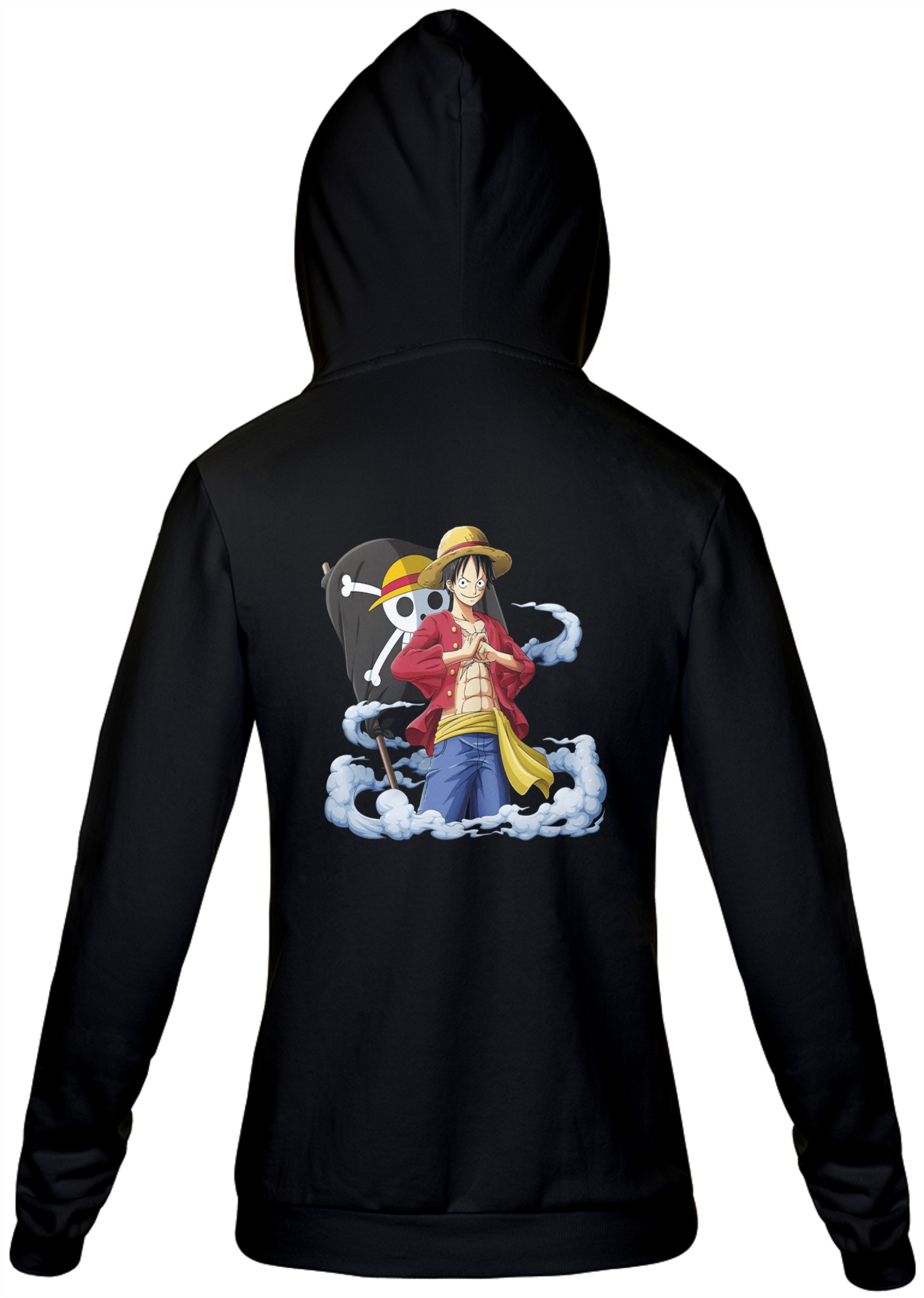 Nome do produto: Moletom com zíper - One Piece - Luff - ref O001