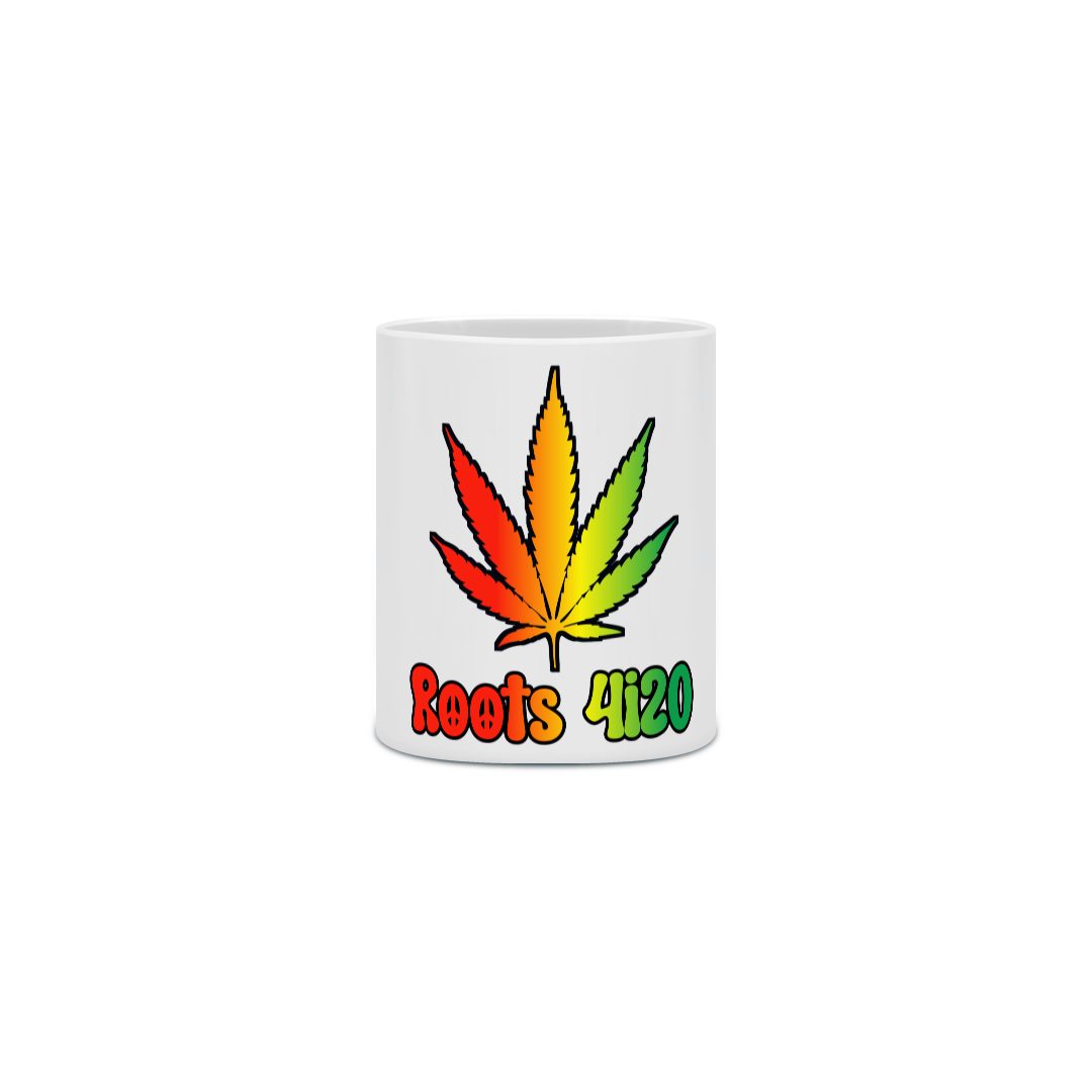 Nome do produto  Caneca Logo Weed - Roots 4i20