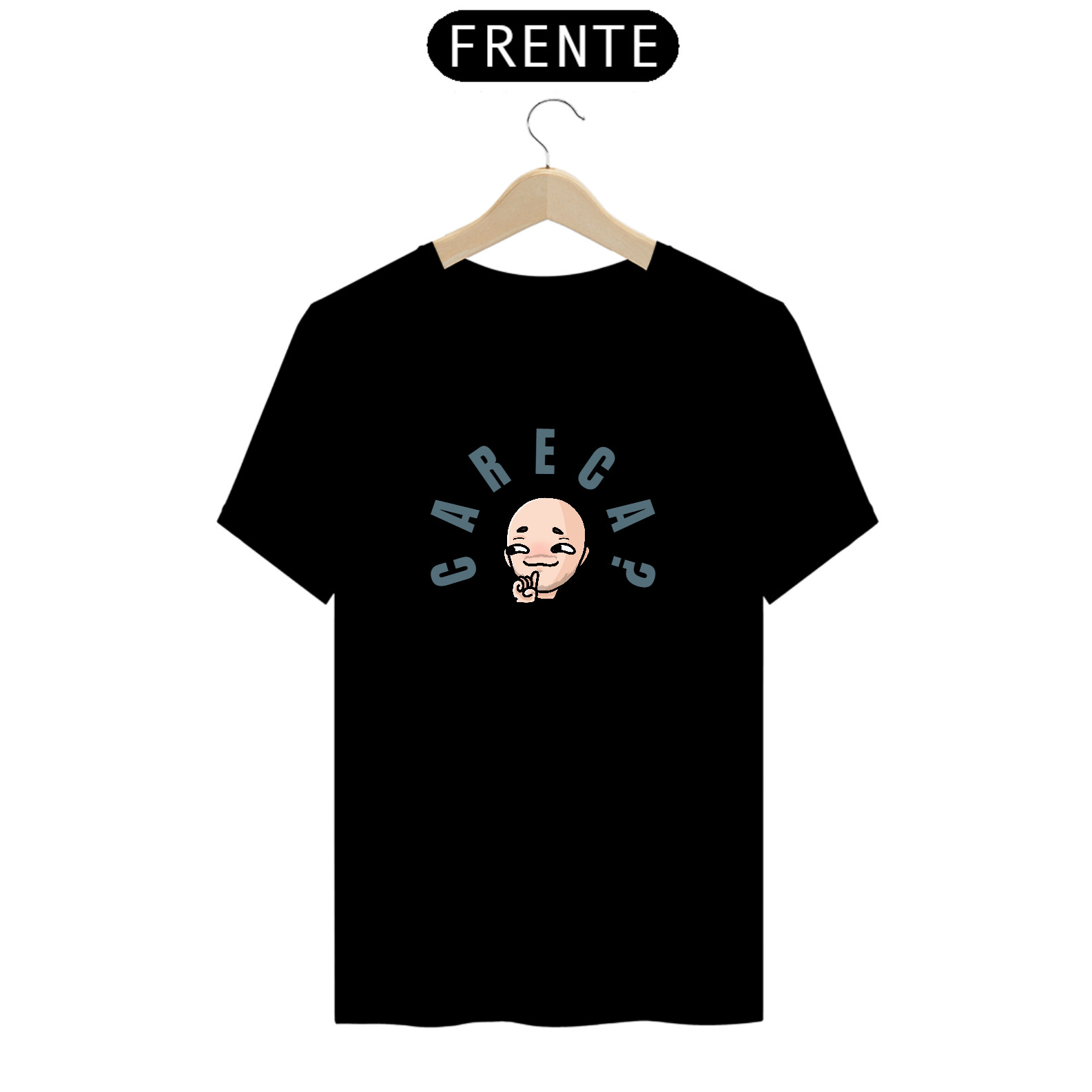 Nome do produto  Careca? T-Shirt