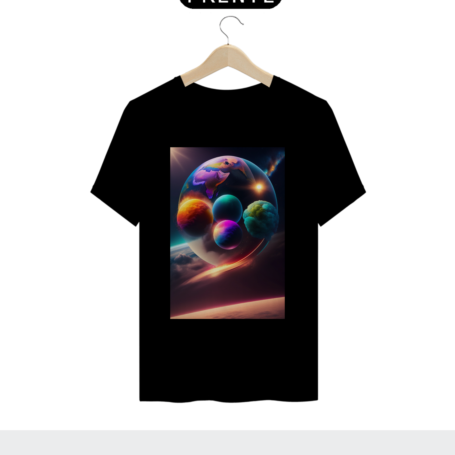 CAMISETA PLANETAS CONJUNTOS