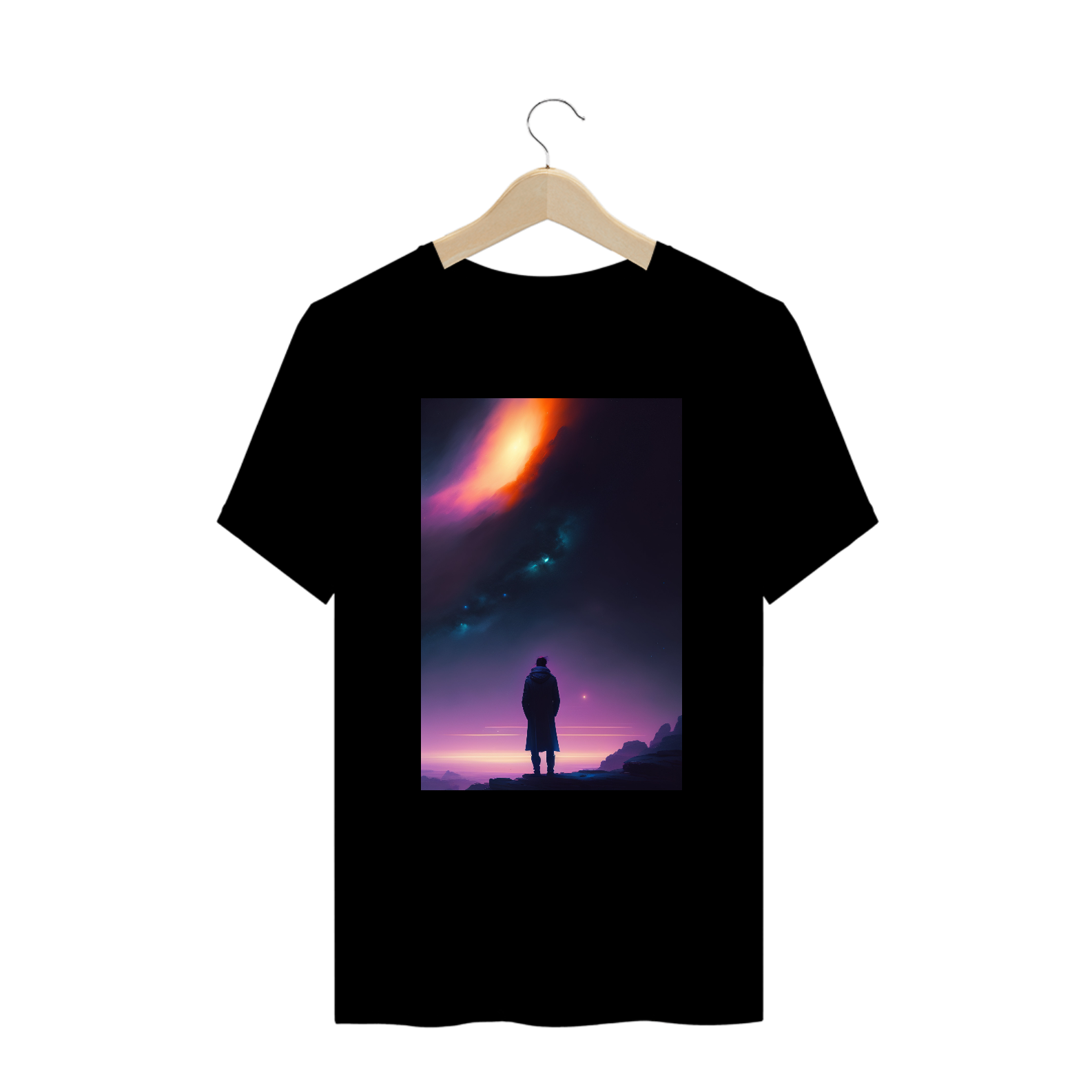 CAMISETA MEN LOOKING AT THE SKY