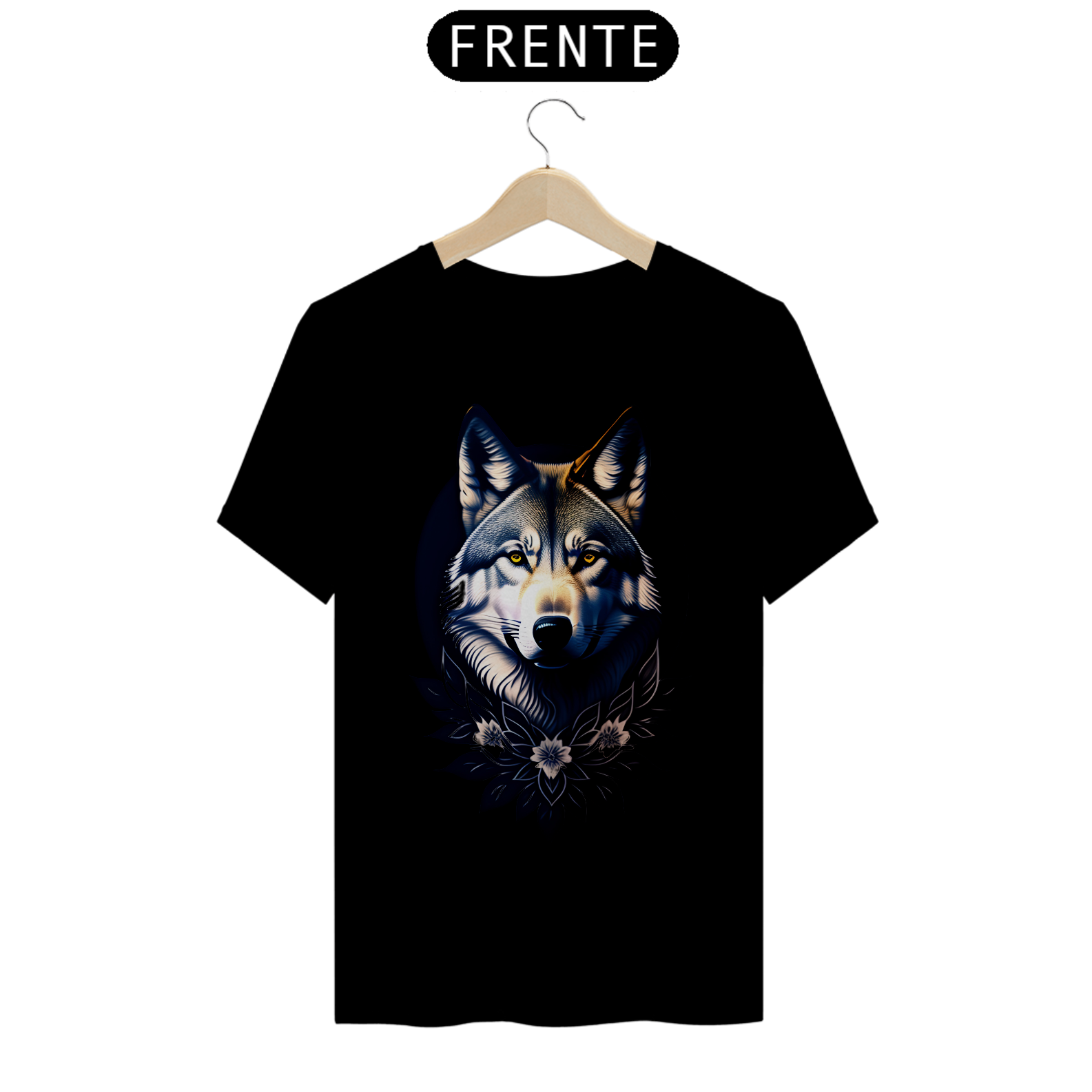 CAMISETA WOLF FLOWER