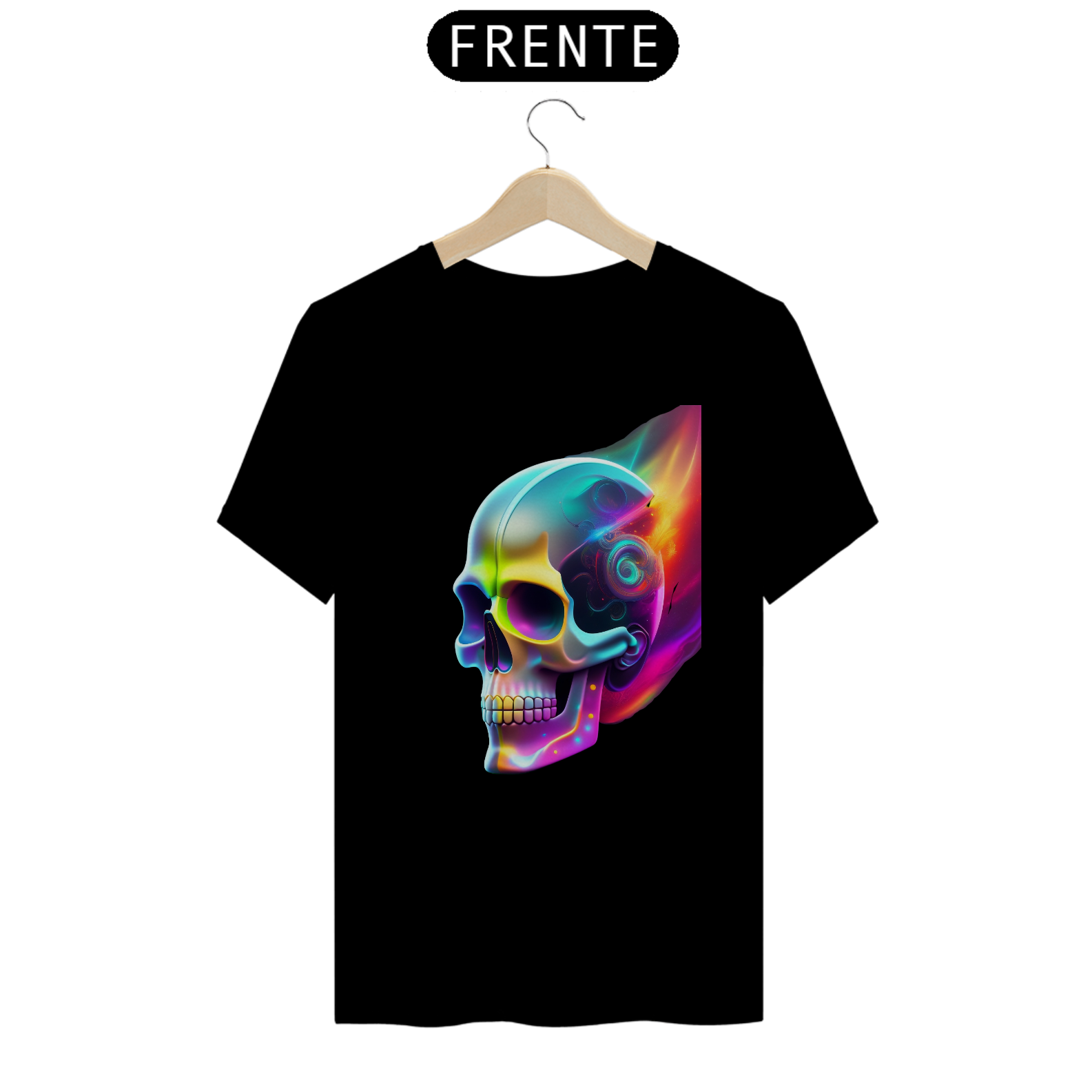 CAMISETA MECHA SKULL