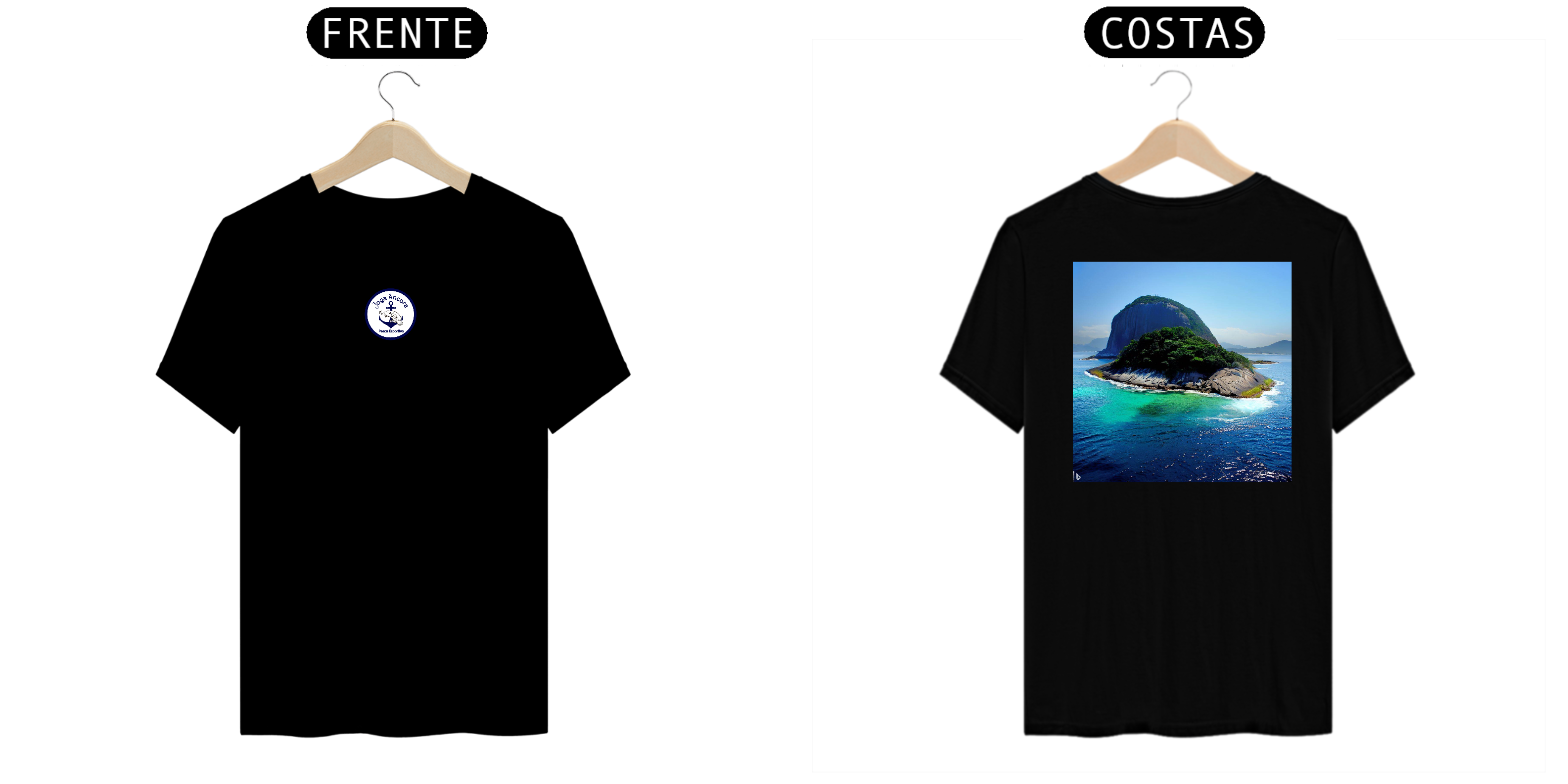 Nome do produto  Camisa Joga Âncora cagarras