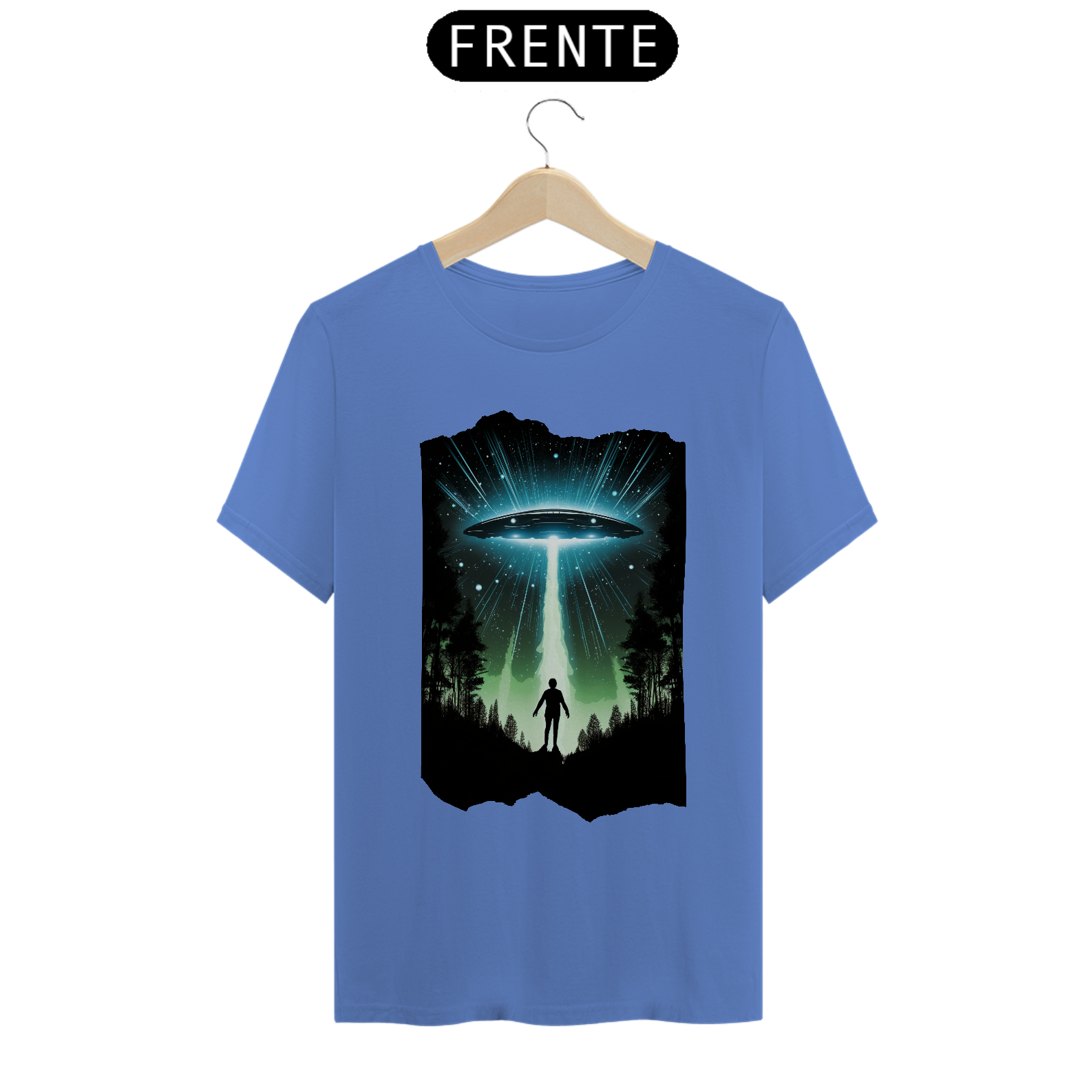 Camiseta Colors Abdução Alienígena
