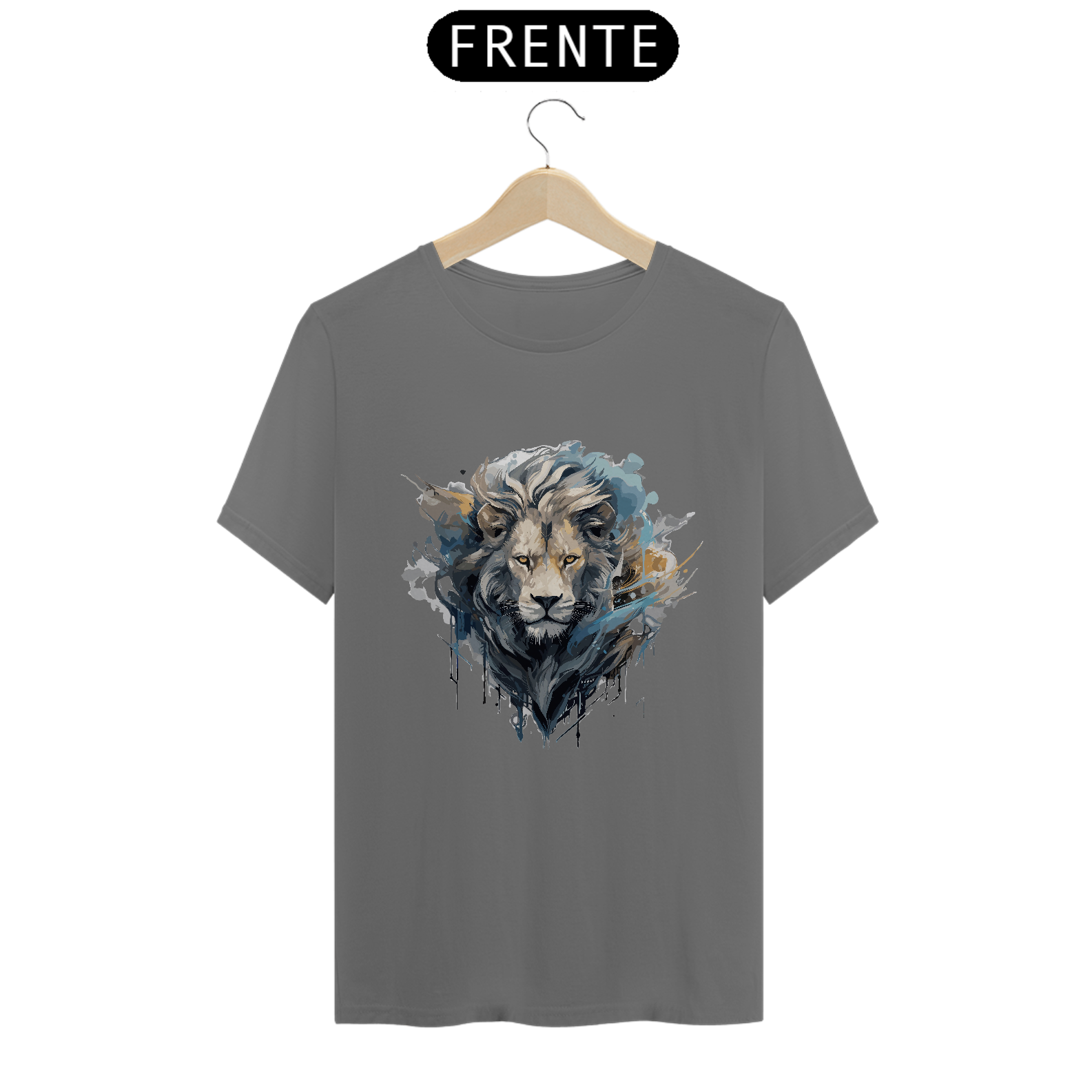 Nome do produto: Camiseta Colors Arquétipo Leão - Coragem, Liderança e Poder