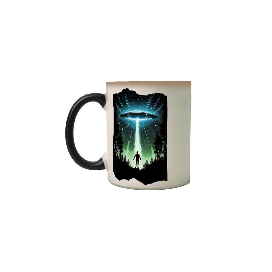 Caneca Mágica Abdução Alienígena