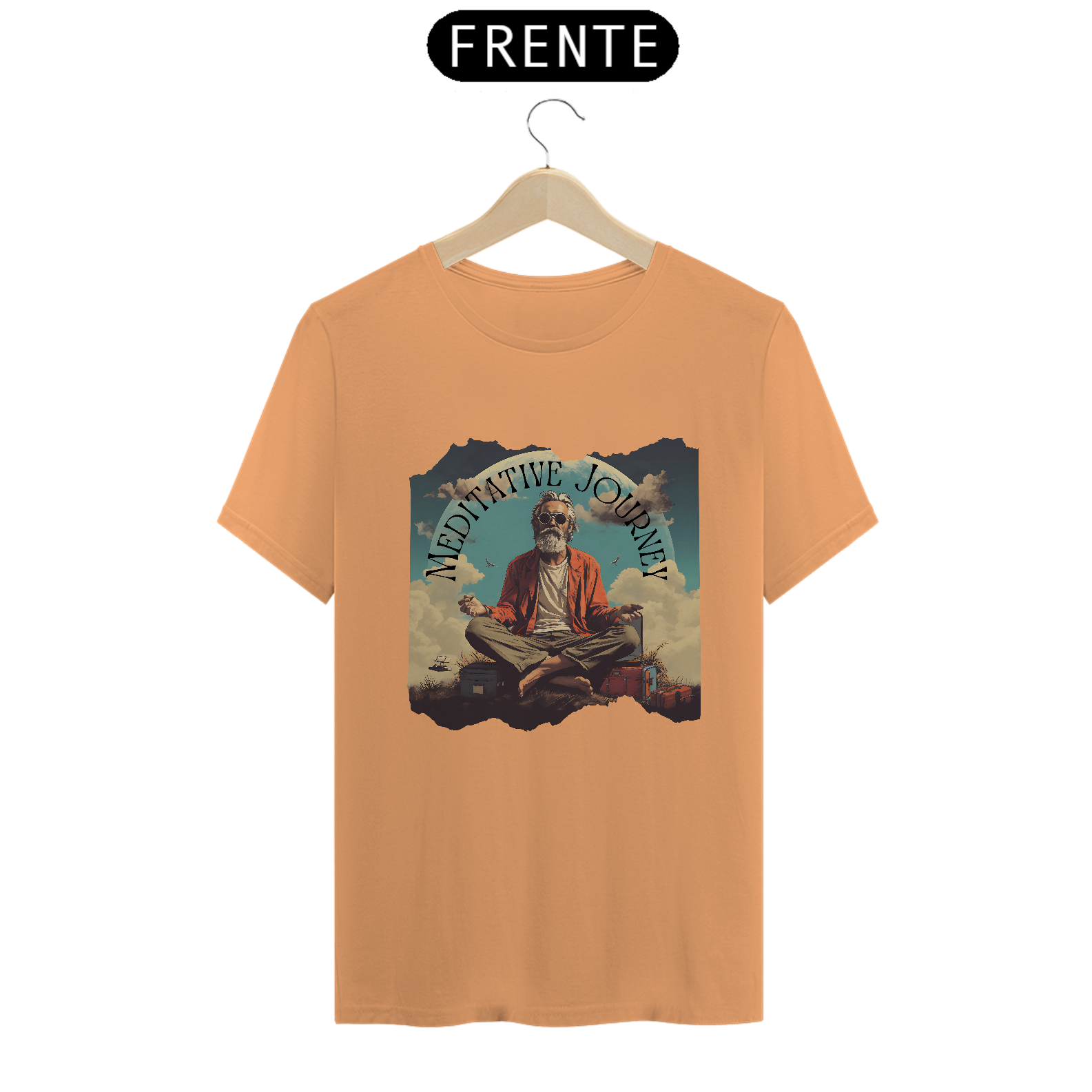 Meditative Journey - Camiseta Estonada
