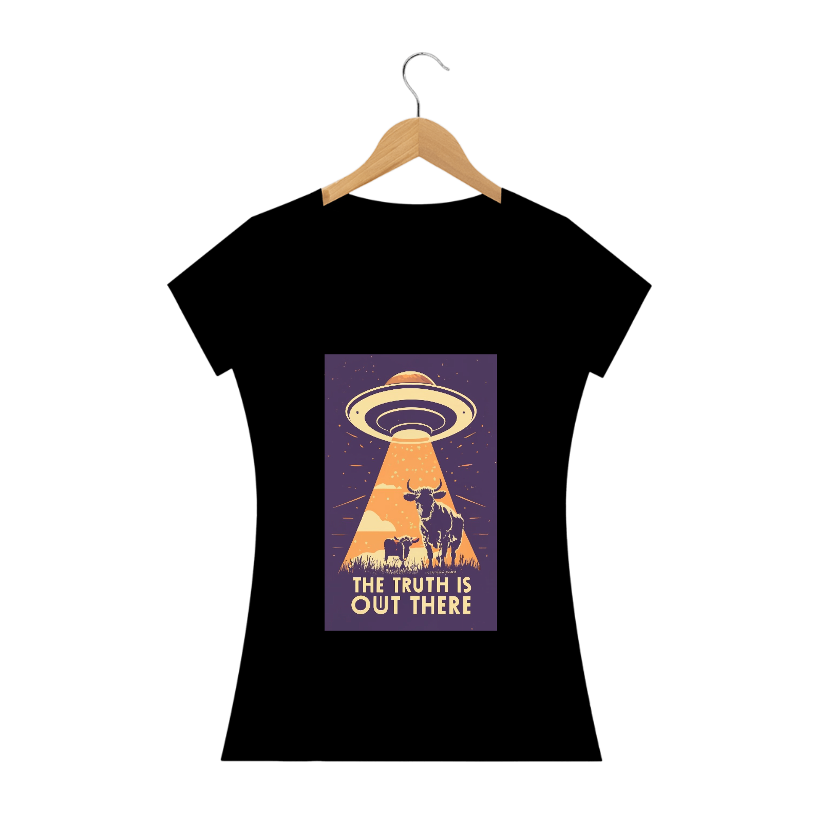 Blusa Feminina B&W The Truth is Out There