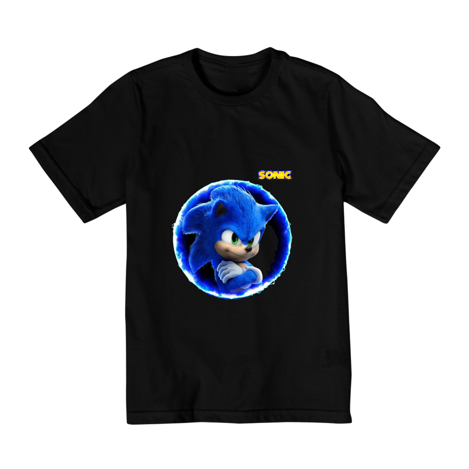 Camisa infantil 10 a 14 sonic I