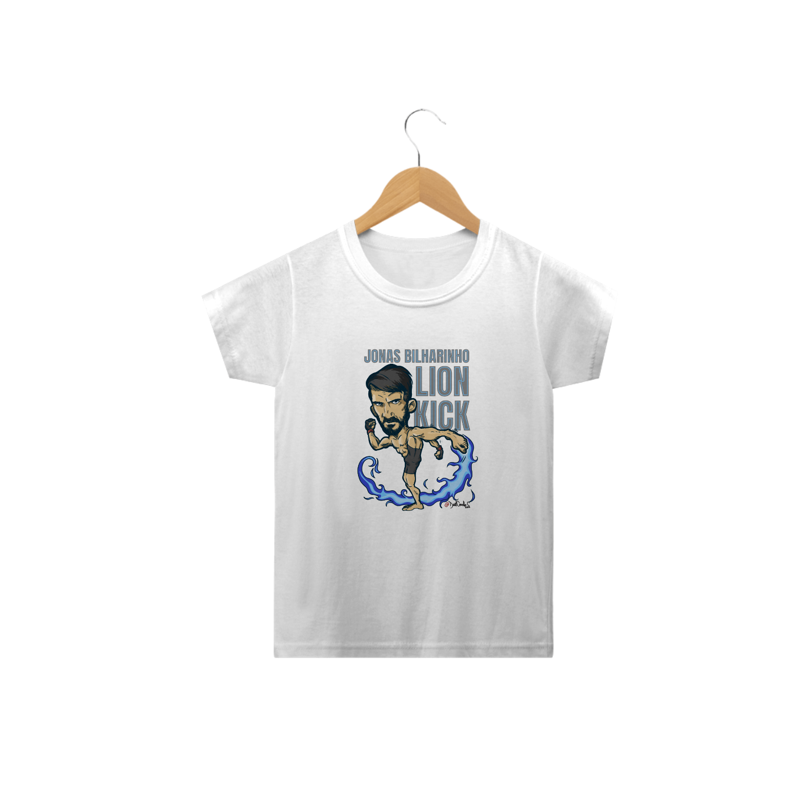 LION KICK - Camiseta Infantil - JONAS BILHARINHO