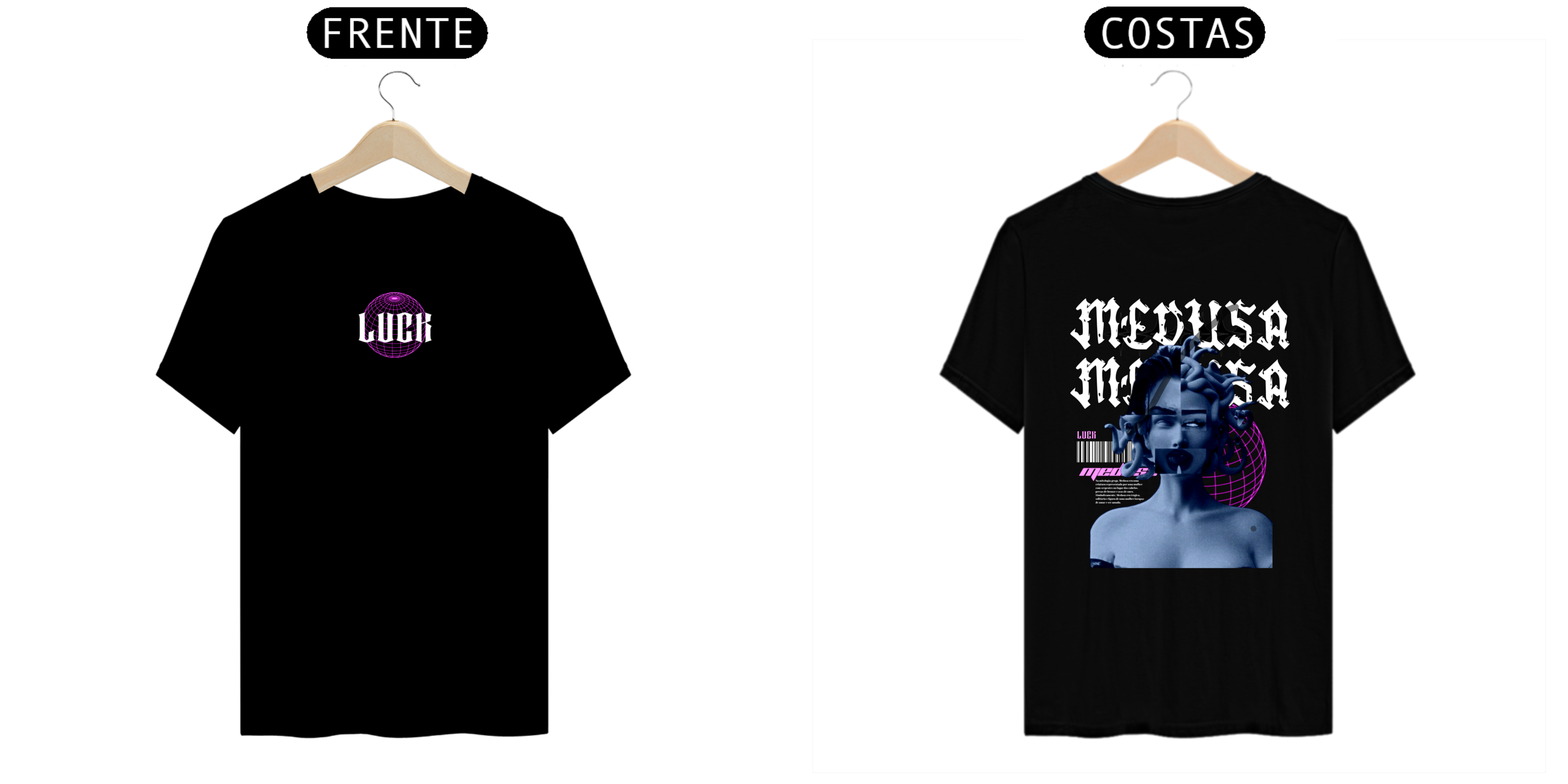 Nome do produto  Camisa Medusa