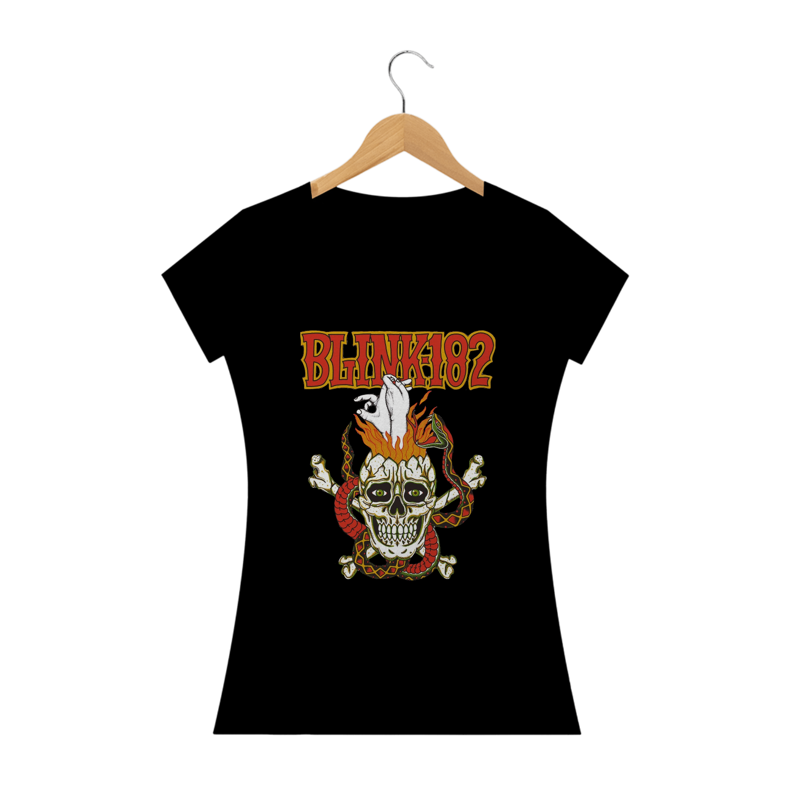 Camiseta Blink-182 Skull