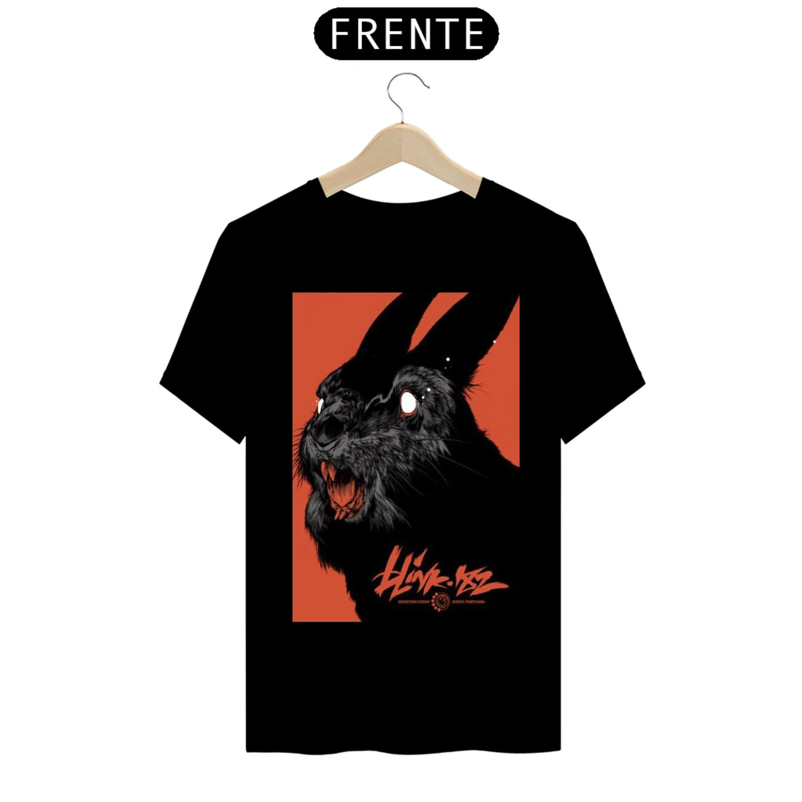 Camiseta Blink-182 Black Rabbit