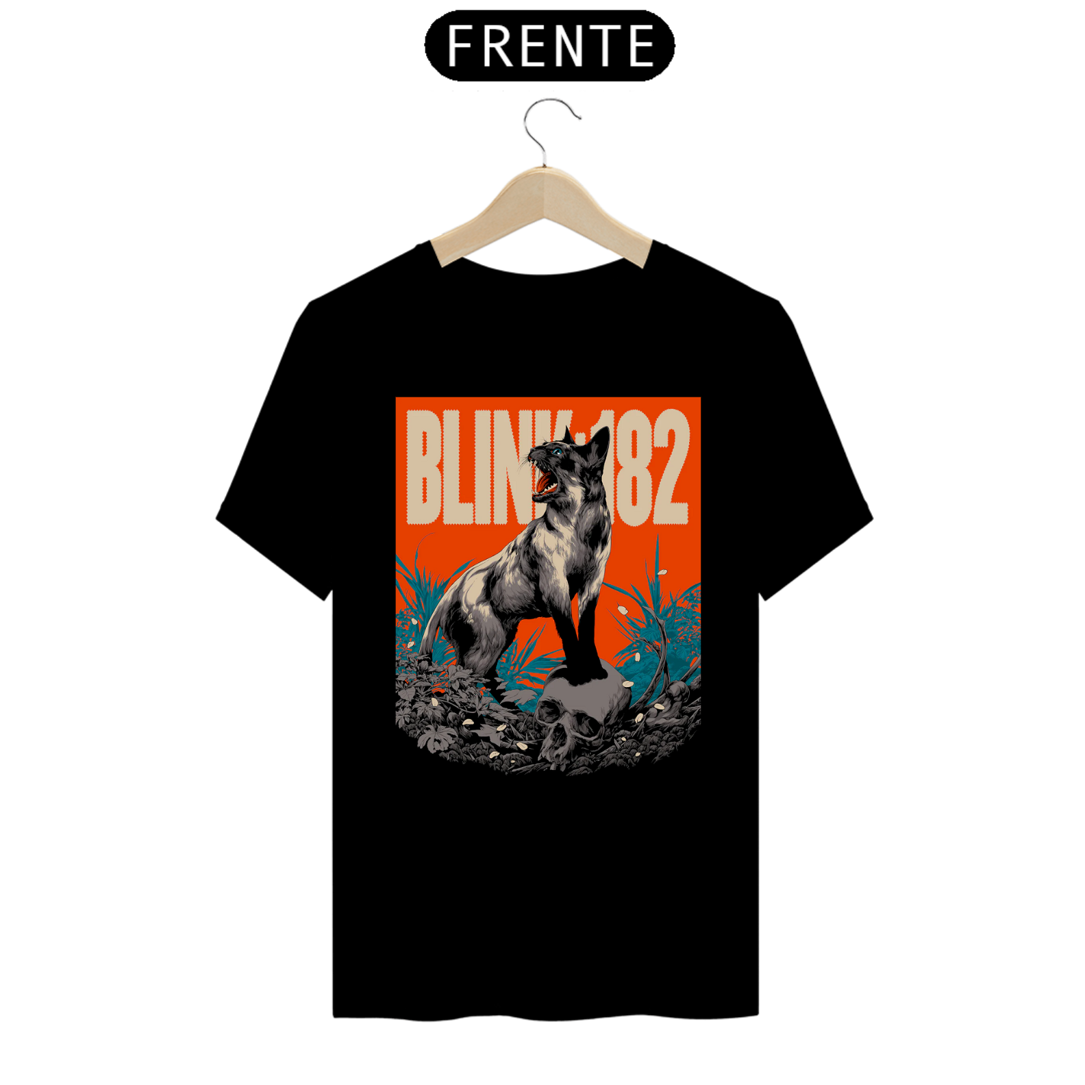 Camiseta Blink-182 Wild Cat