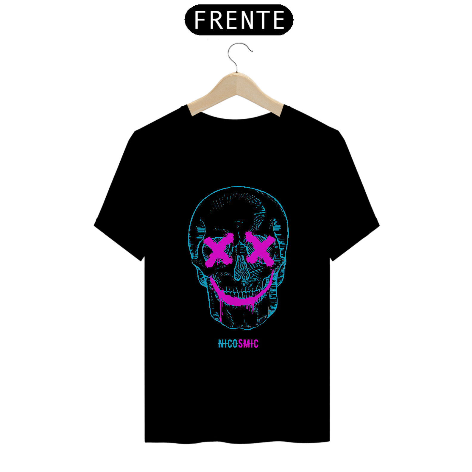 Camiseta Smile Skull