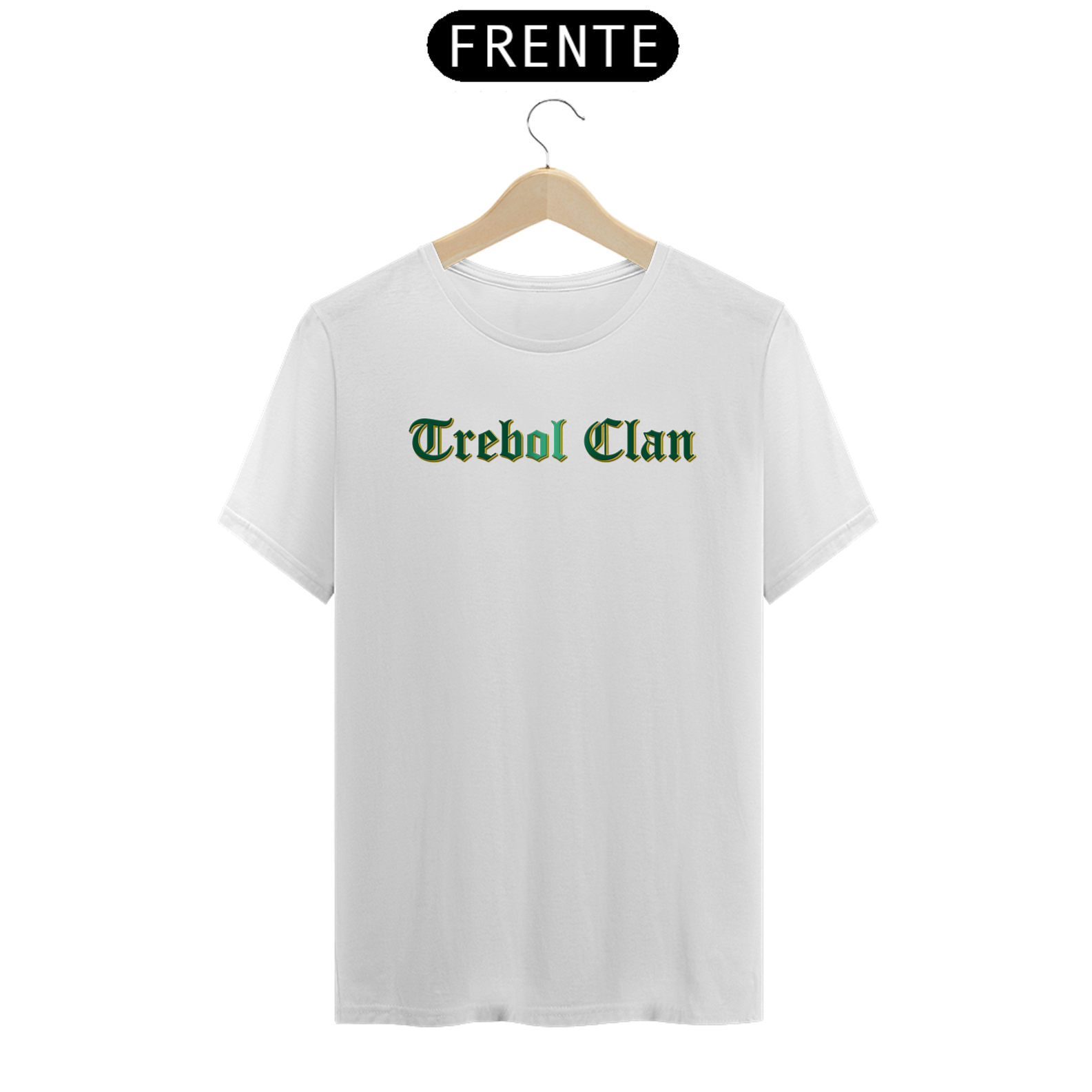 Nome do produto: Camiseta Logo Trebol Clan Los Bacatranes