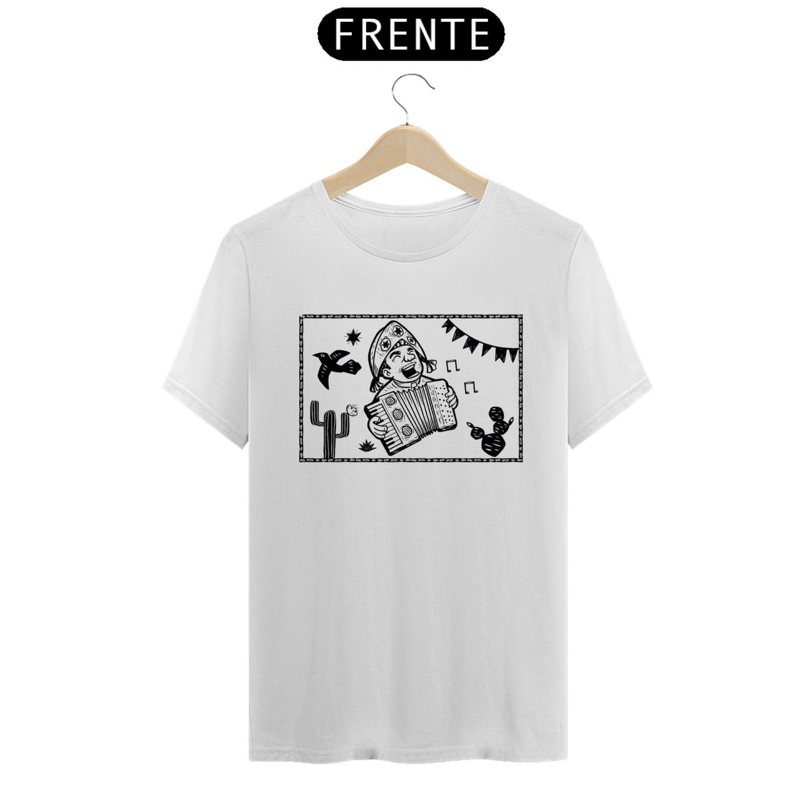 T-Shirt Nordeste Festa Luiz Gonzaga Musica