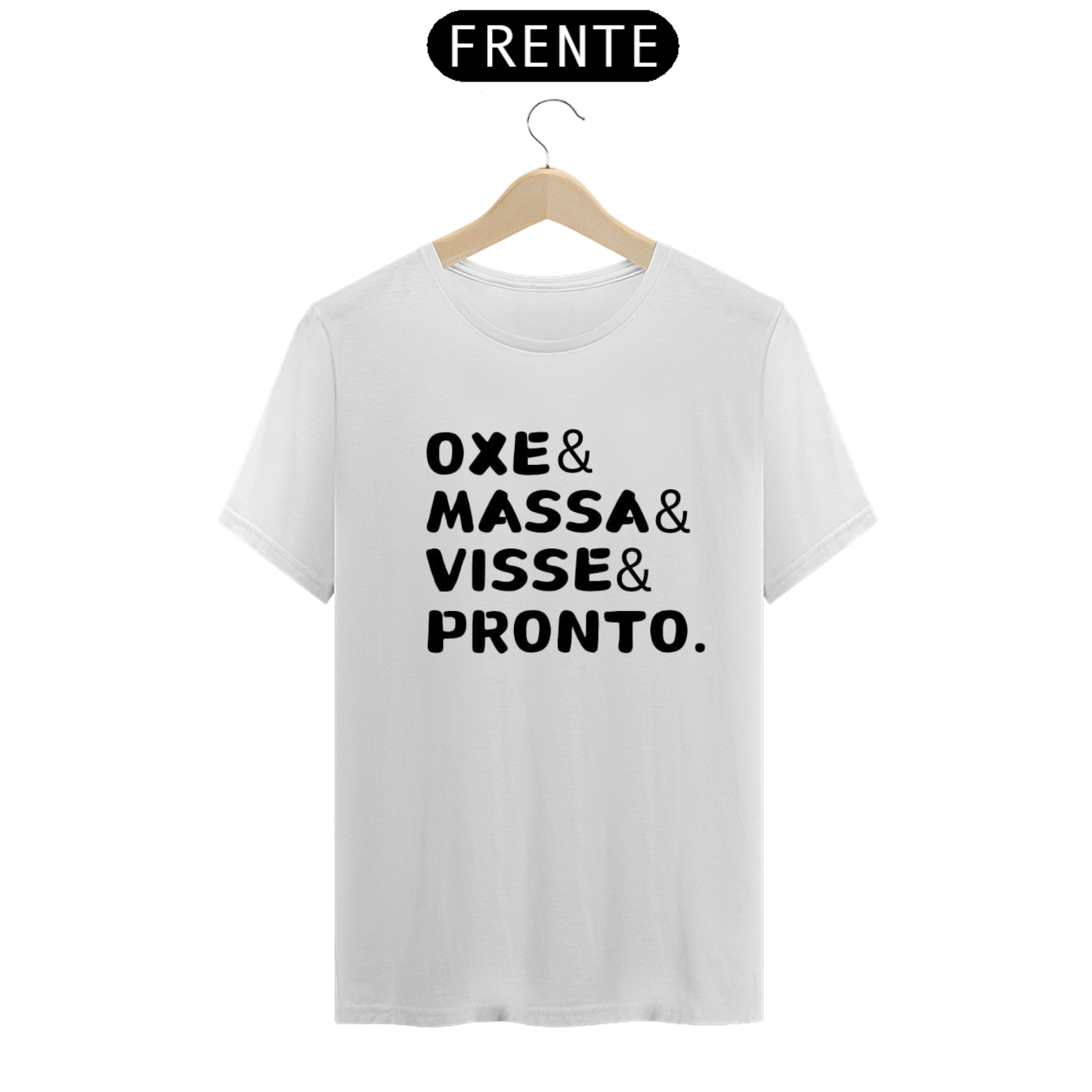 T-Shirt Art Black Oxe Massa Visse Pronto