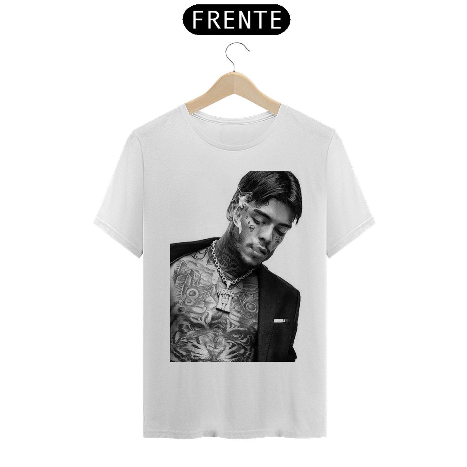 Nome do produto  Camiseta estampada Mc kevin (Artistas) 