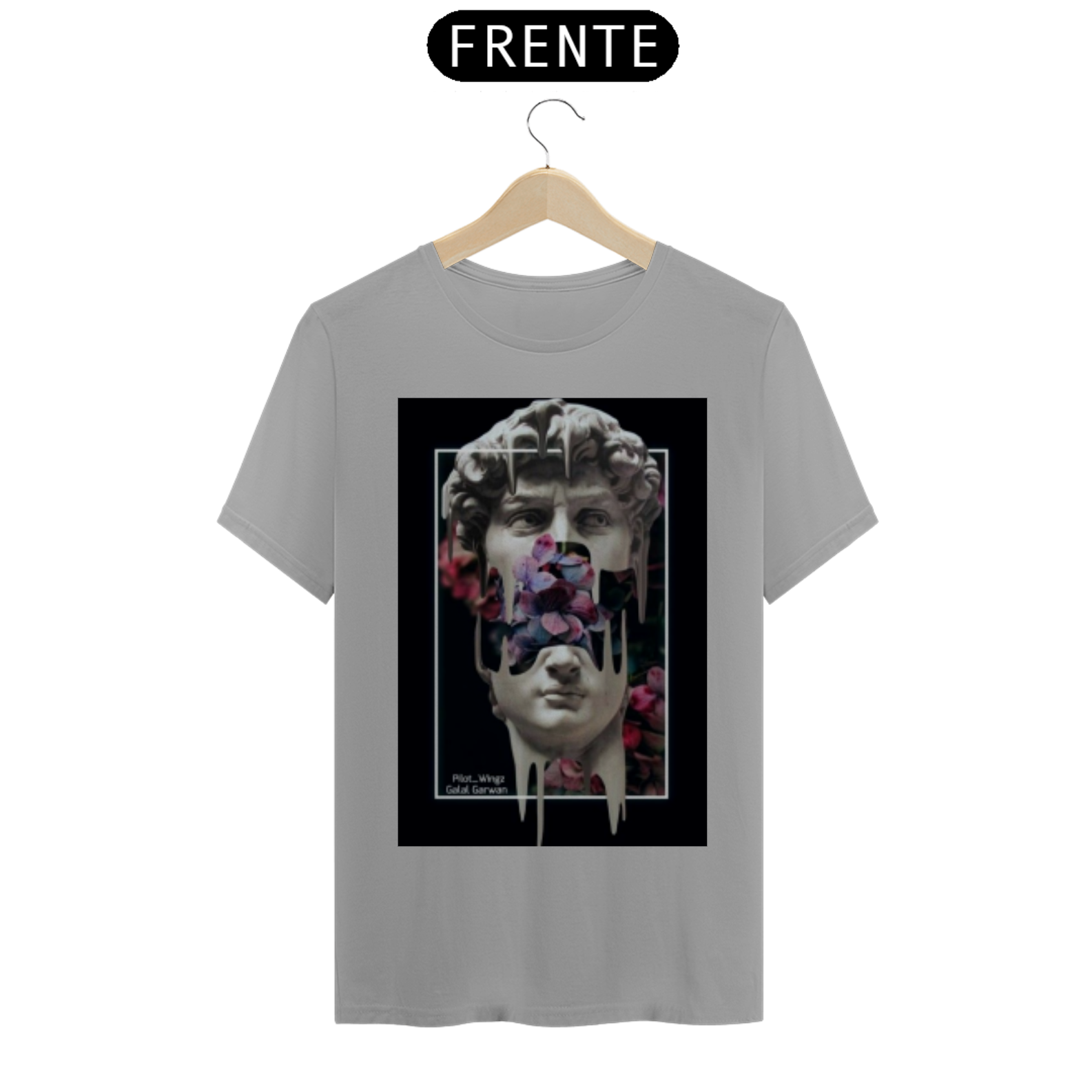 Nome do produto  Camiseta estampada (Grego) 