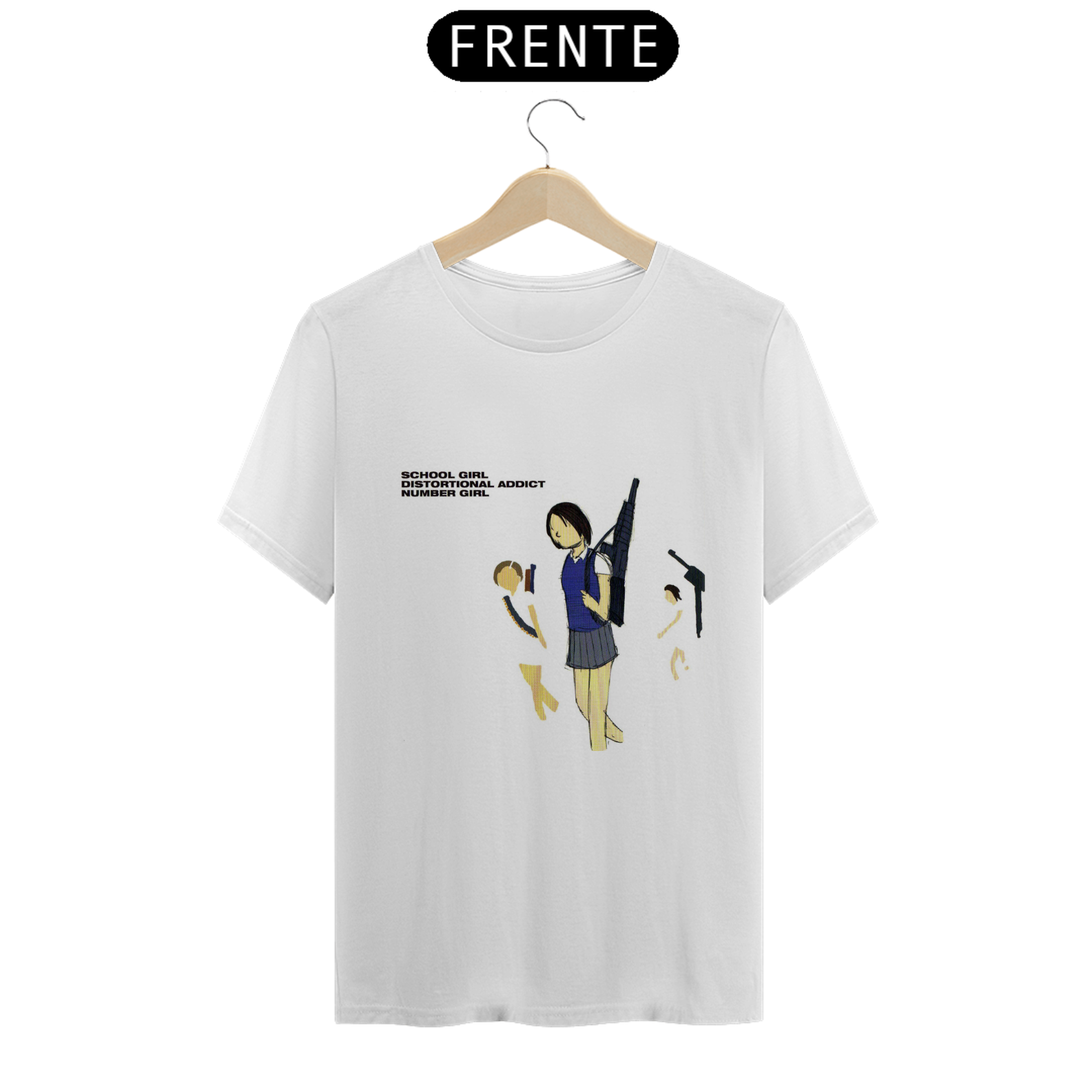 Nome do produto  Number Girl - School Girl Distortional Addict