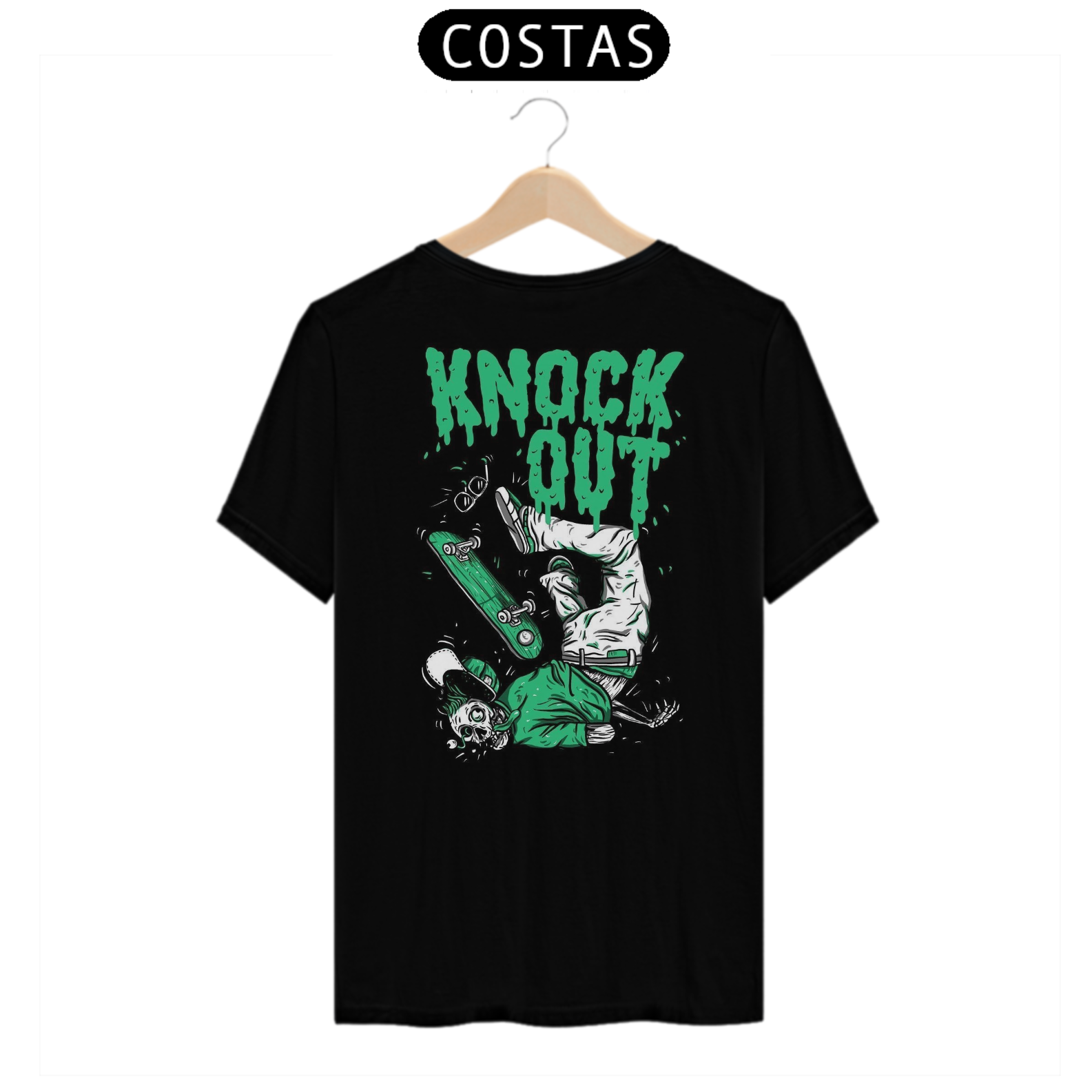 Camisa KNOCK OUT - Moda Skate Streetwear 