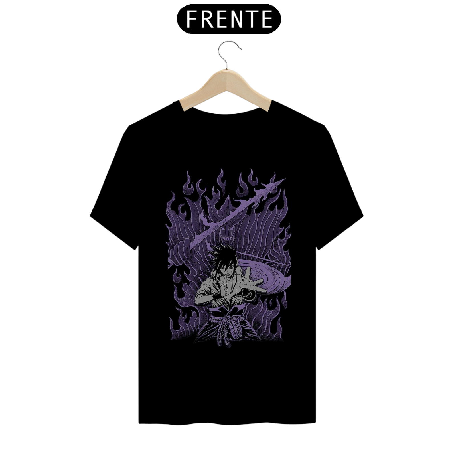 Camisa SASUKE NARUTO - Moda anime