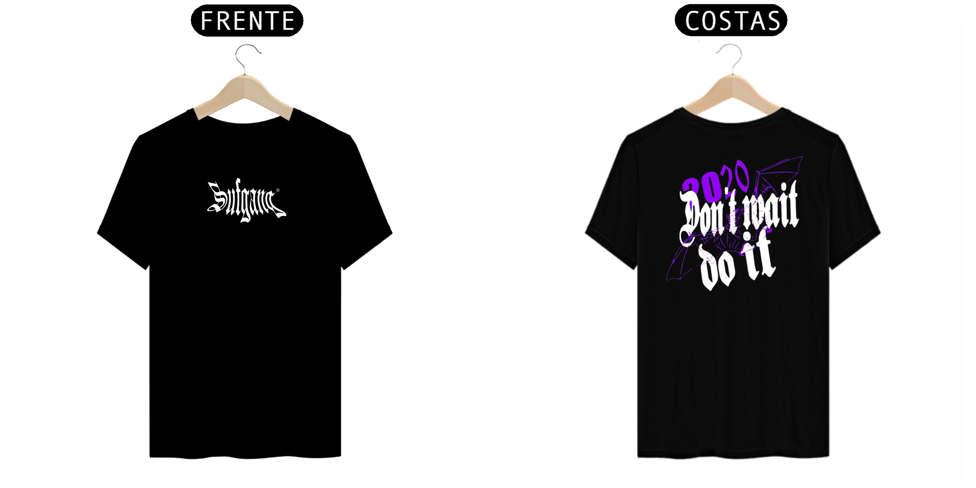 Camisa Sufgang 2020 Don't Mail Do It - Moda Skate/Streetwear (Preta)