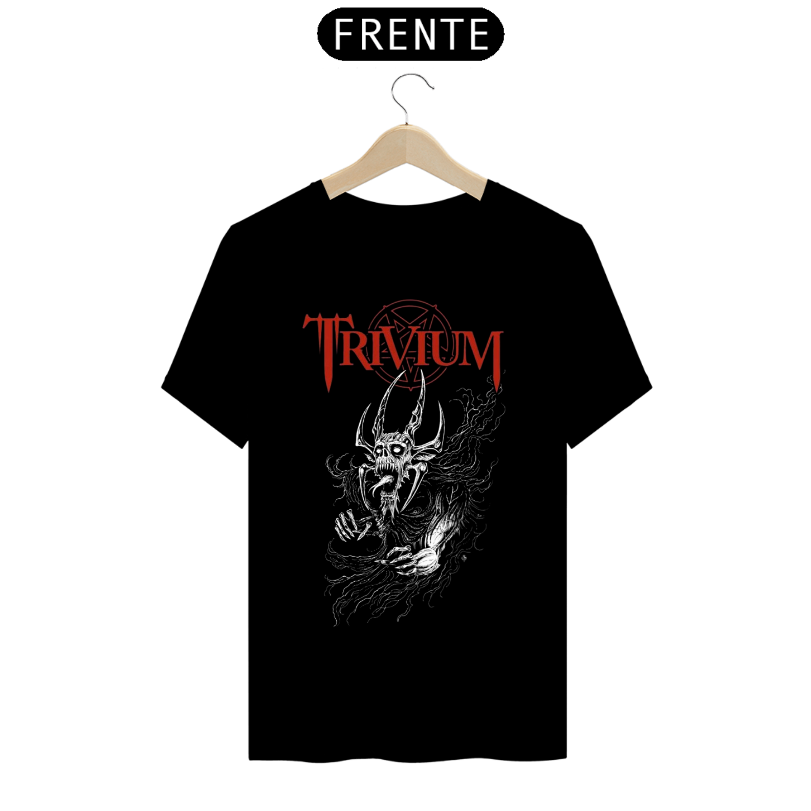 Camisa TRIVIUM (Preta) - Heavy Metal